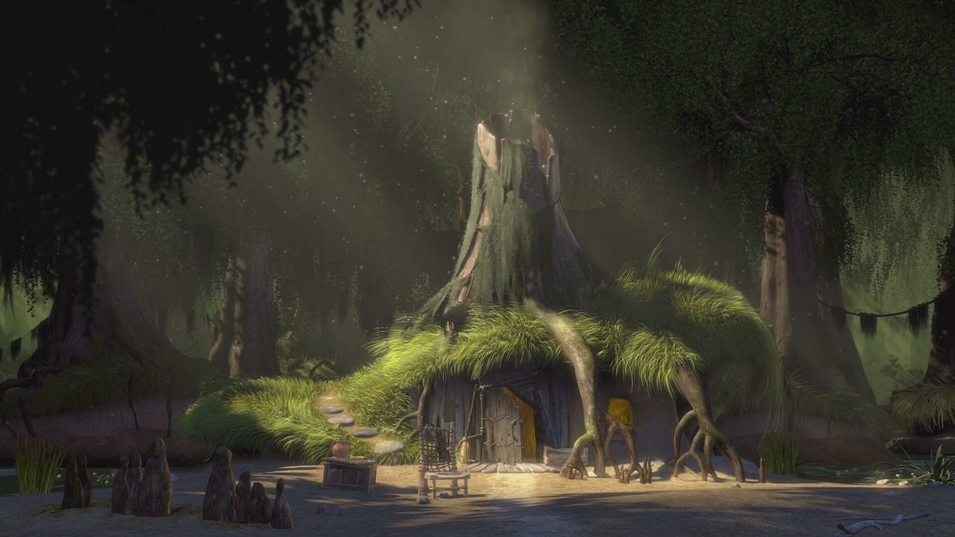 Shrek's Swamp, Shrek Wallpaper, 1920x1080 Full HD Desktop