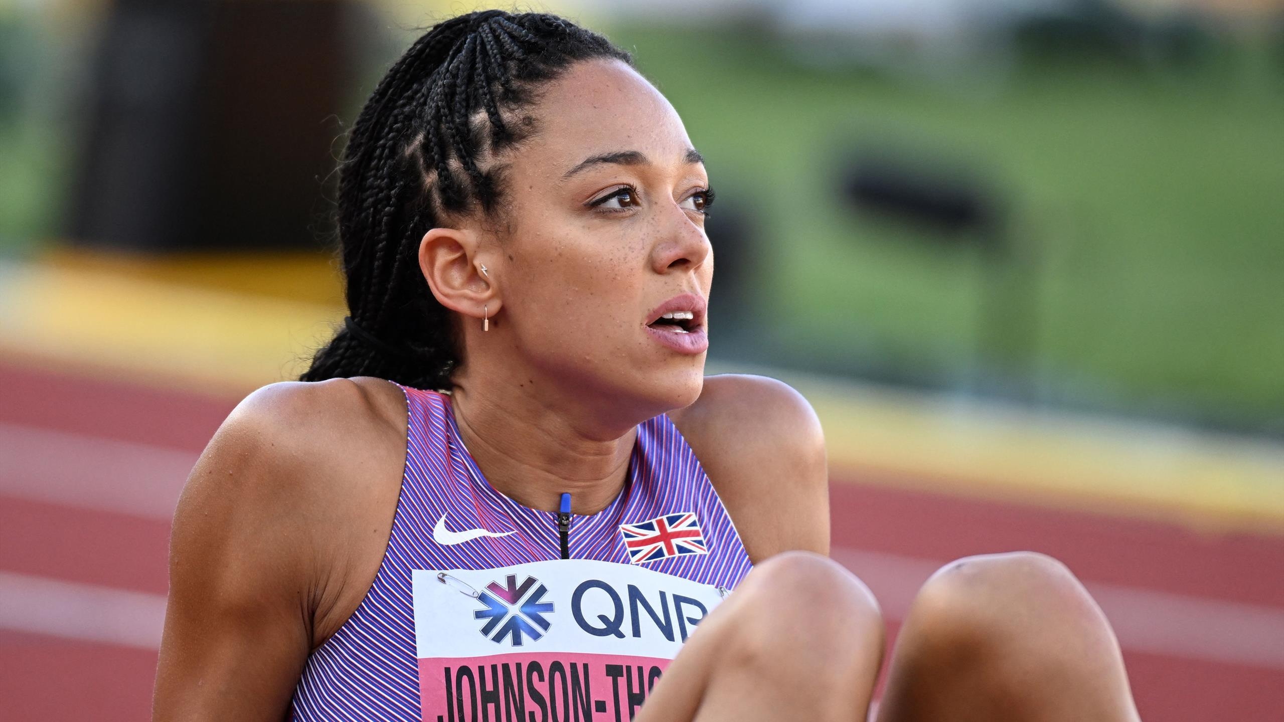 Katarina Johnson-Thompson, Earth athletics championships, eighth place, Nafissatou Thiam, 2560x1440 HD Desktop