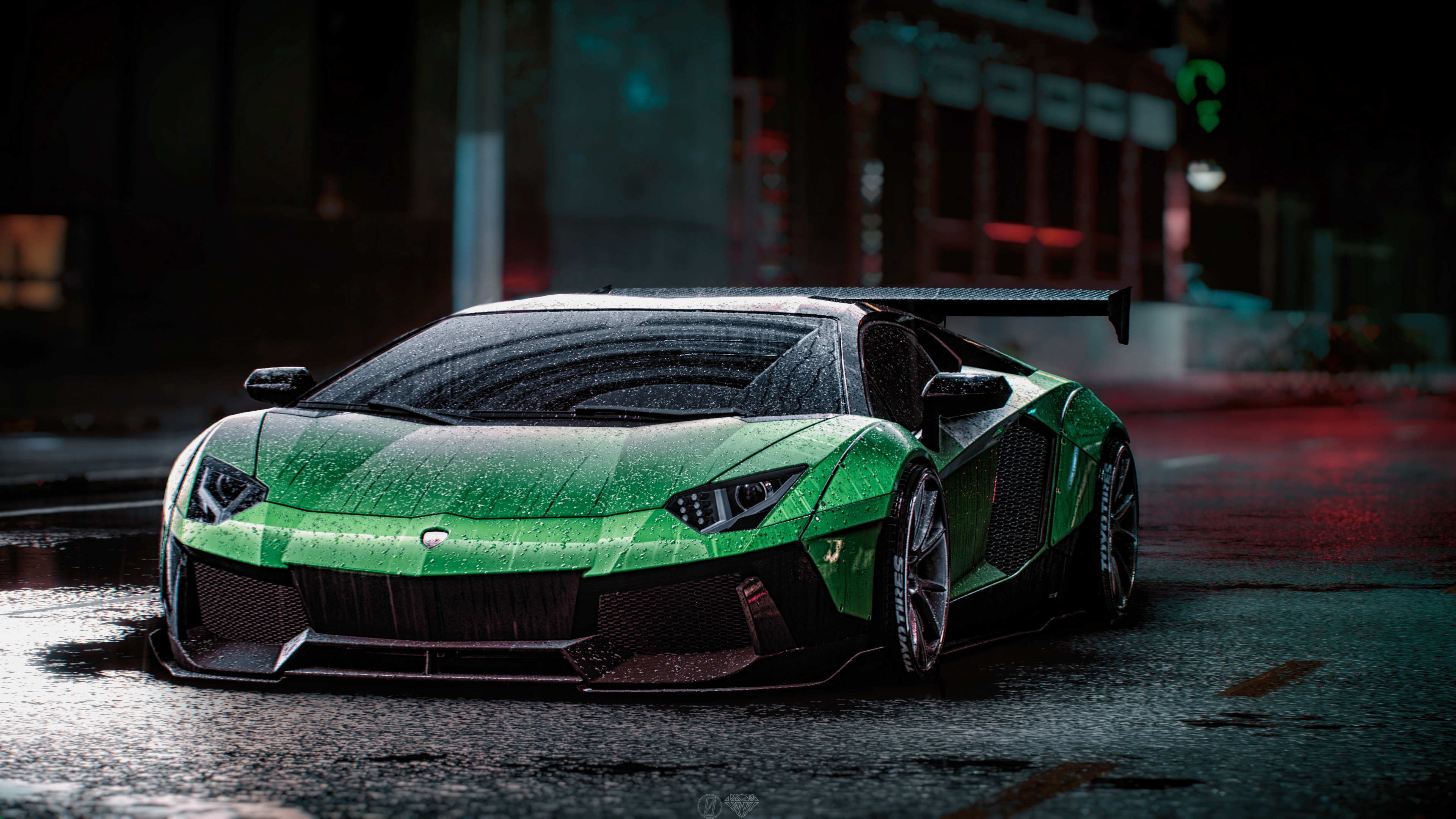 NFS, Lamborghini Aventador Wallpaper, 3840x2160 4K Desktop