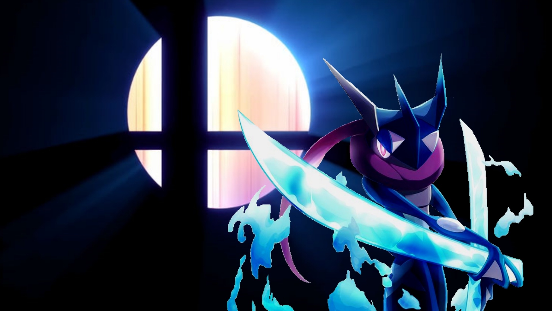 Greninja HD wallpapers, Posted by Ryan Anderson, Gaming favorite, Dynamic Pokmon, 1920x1080 Full HD Desktop