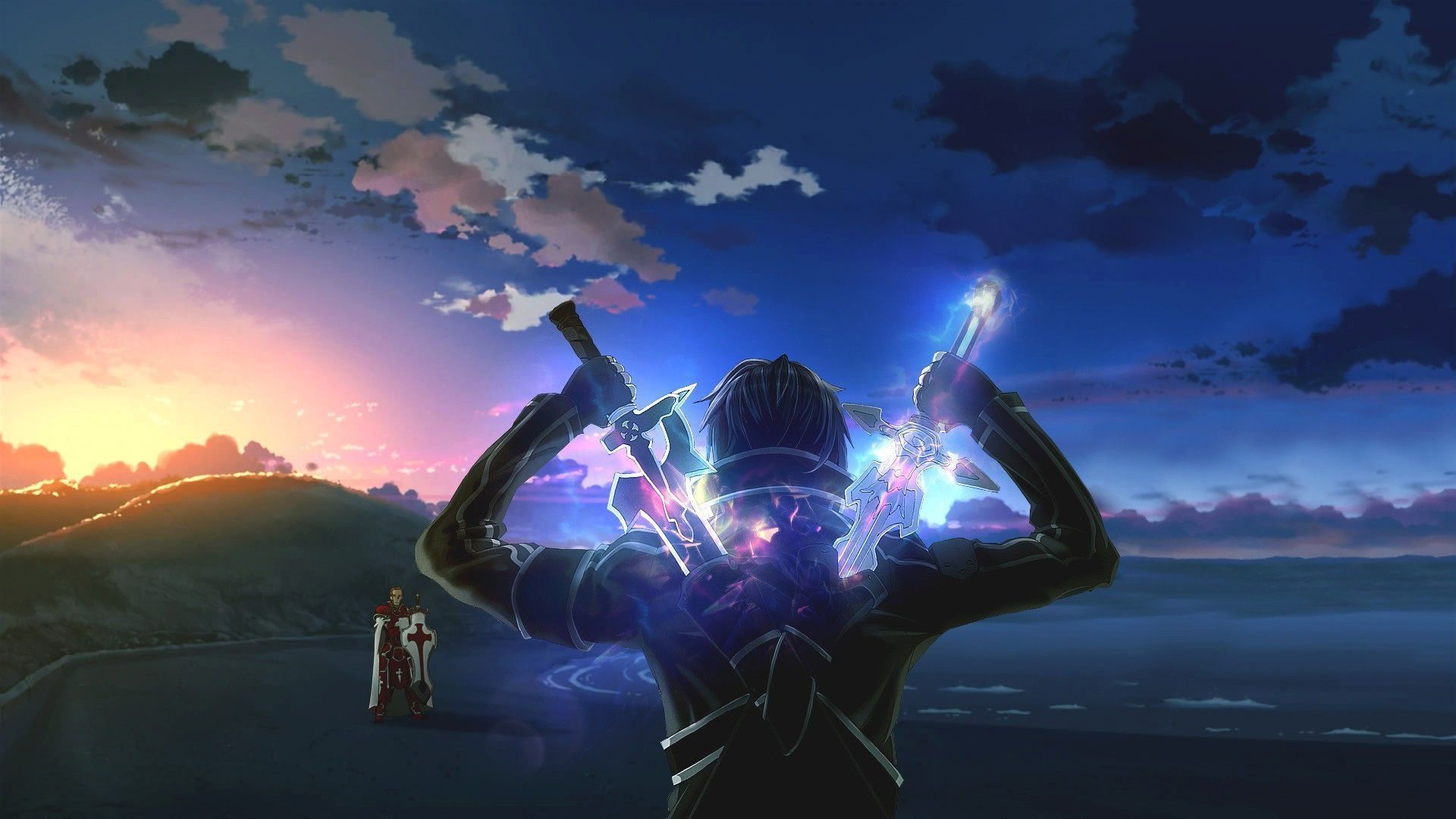 Sword Art Online, Anime time, Kirito SAO, Desktop wallpapers, 1920x1080 Full HD Desktop