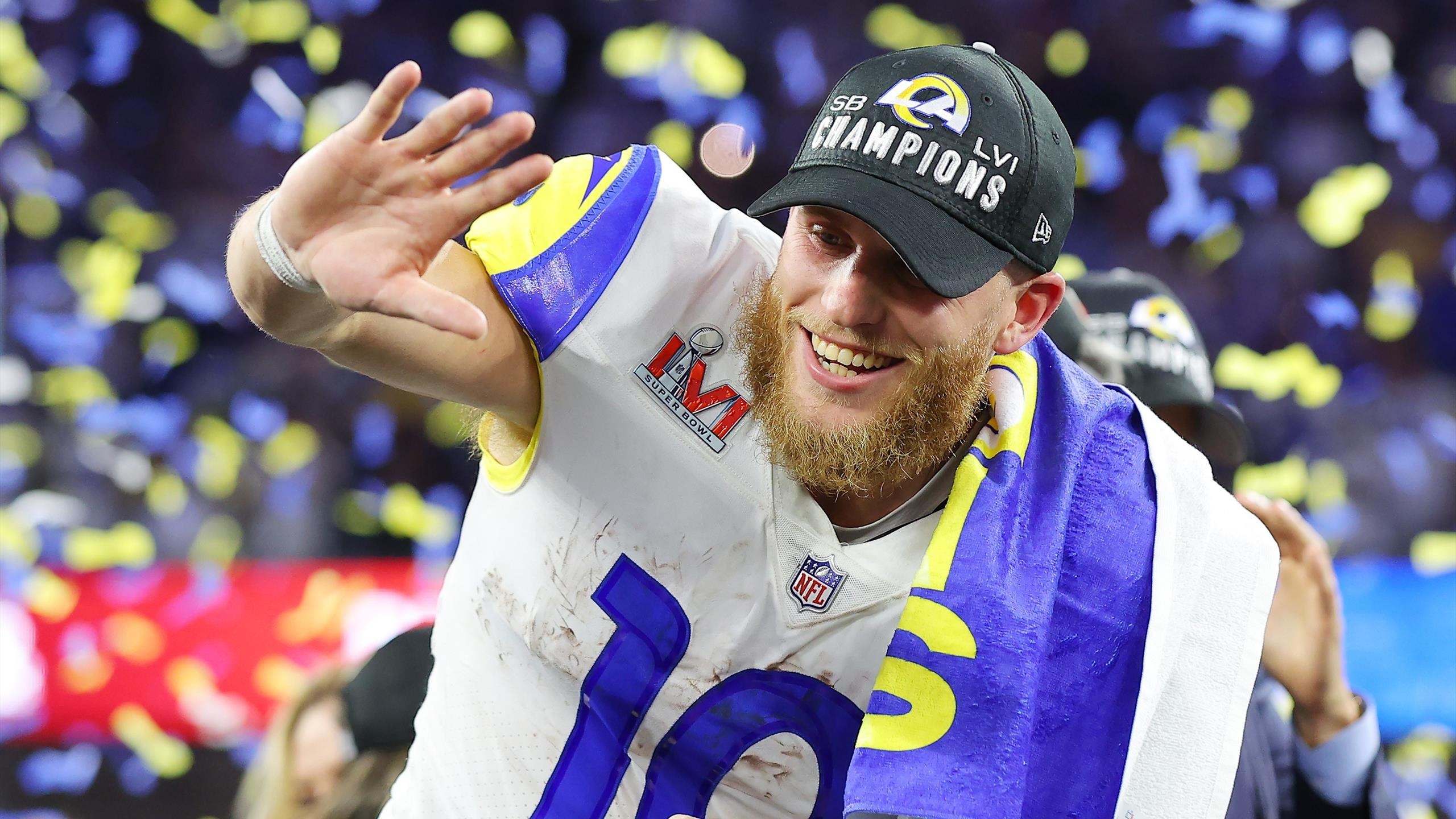 Cooper Kupp, MVP title, Los Angeles Rams, Story archysport, 2560x1440 HD Desktop