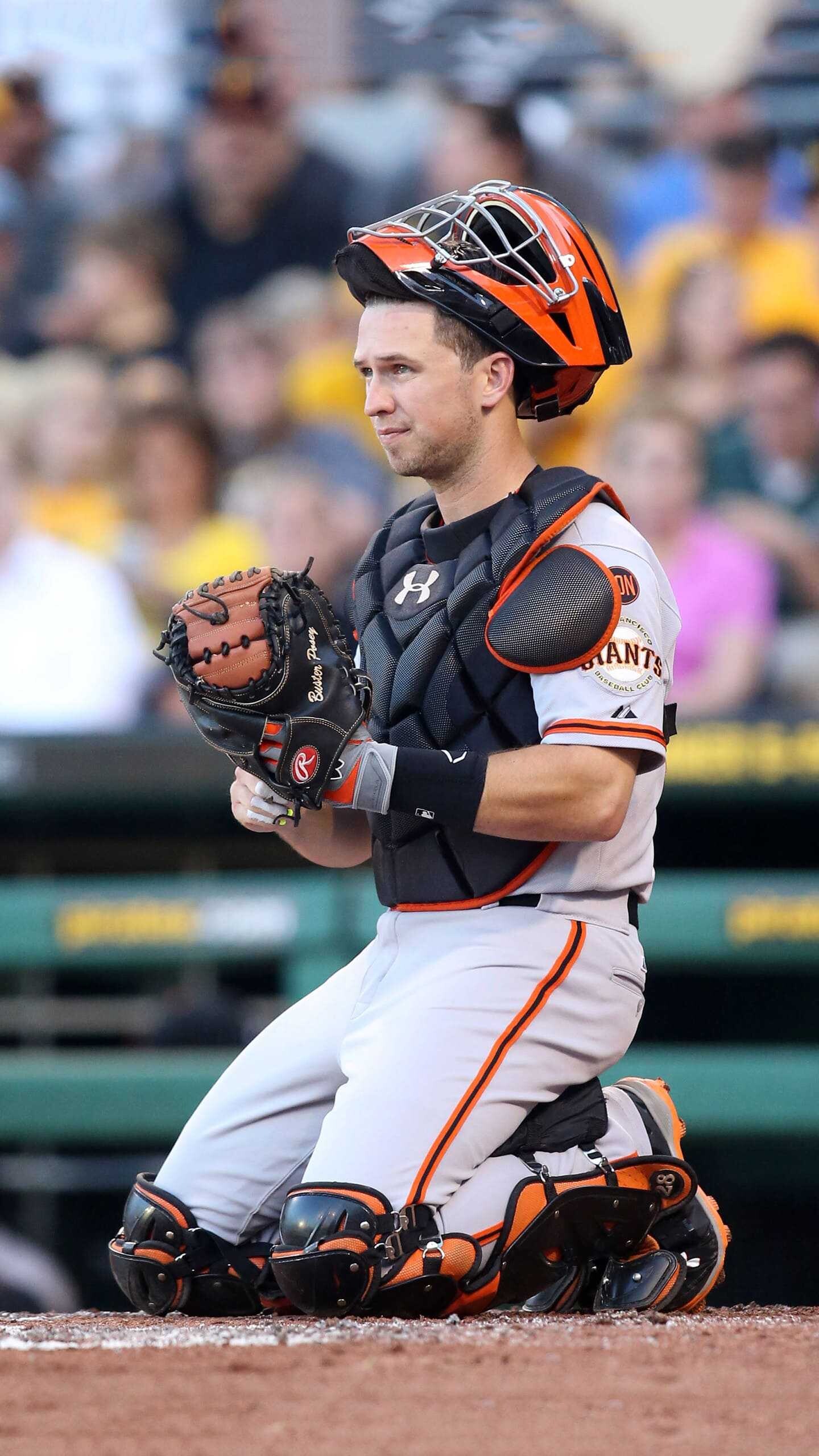 Buster Posey wallpaper, Player tribute, Baseball star, Team loyalty, 1440x2560 HD Phone