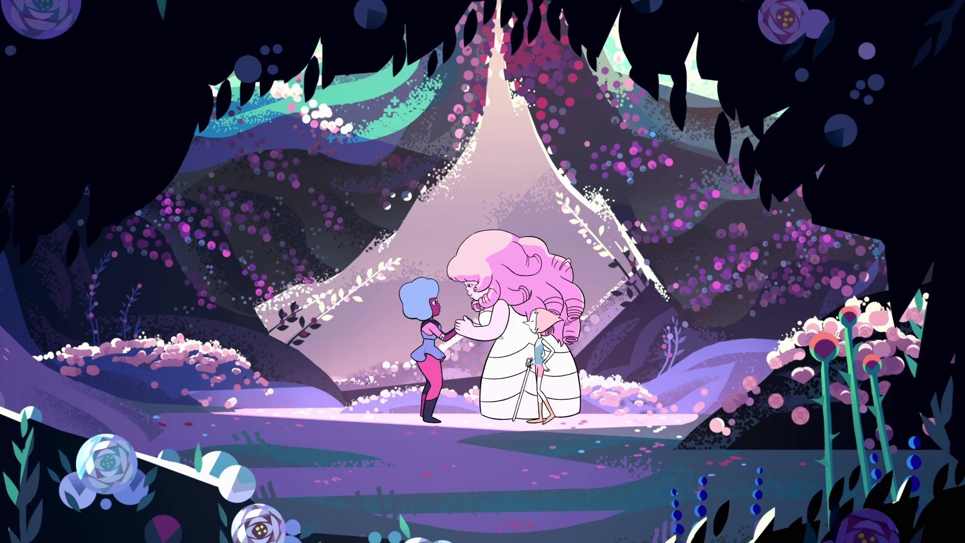 Steven Universe, Rose Quartz, HD wallpapers, Background images, 1920x1080 Full HD Desktop