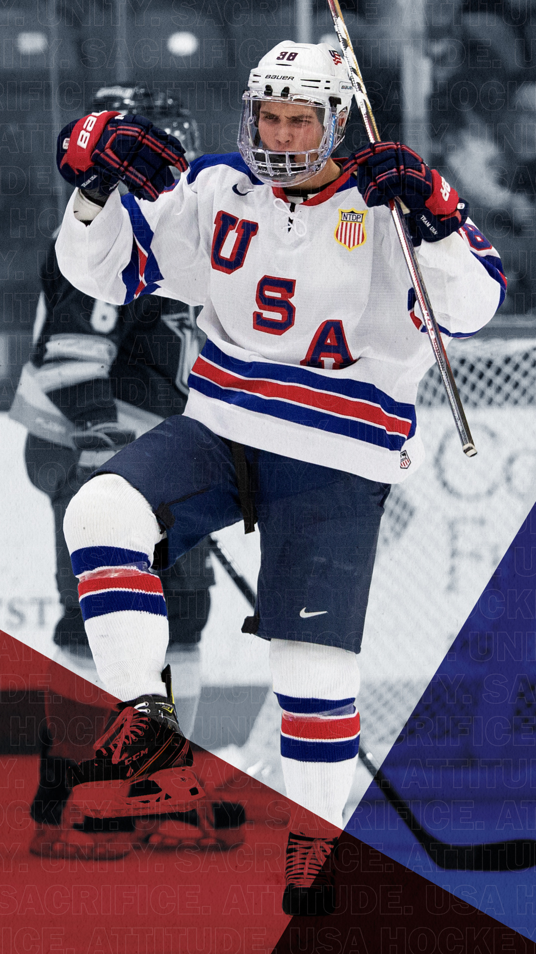 Hockey, Sports, Skilled player, Competitive drive, 1080x1920 Full HD Phone