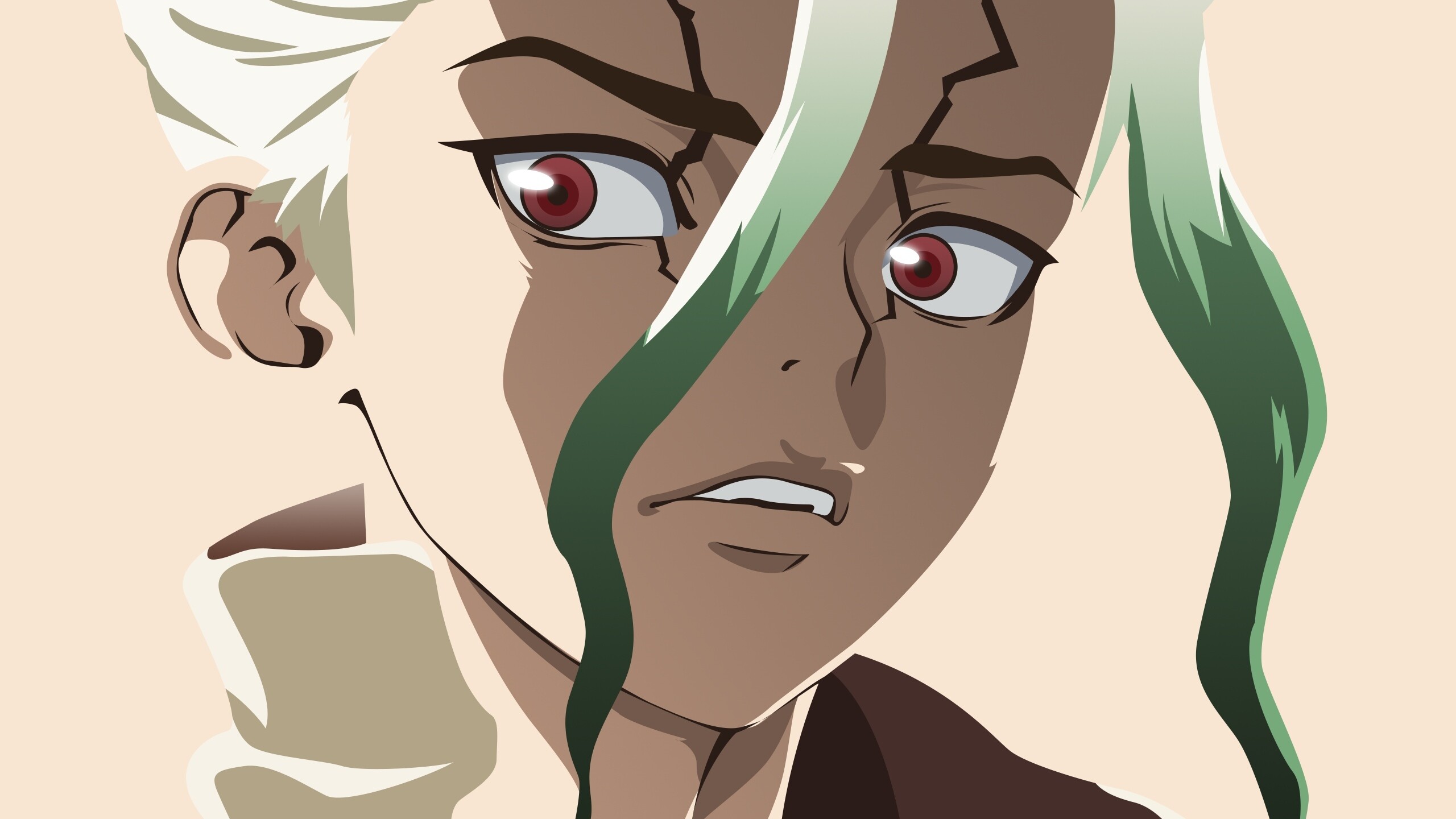 Dr. STONE, Wallpaper, Senku Ishigami, 2560x1440 HD Desktop
