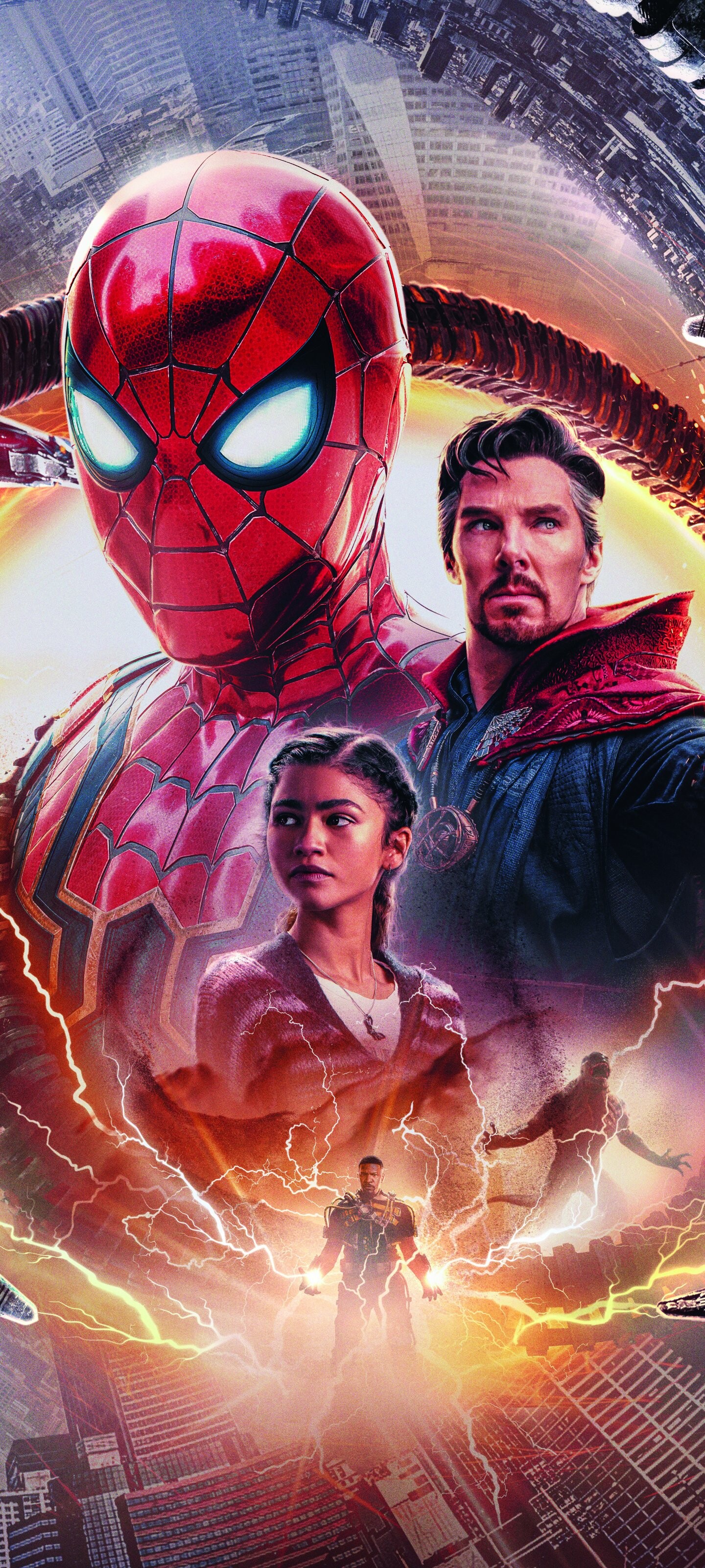 Spider-Man: No Way Home, Movie, Spider-Man, 1440x3200 HD Phone