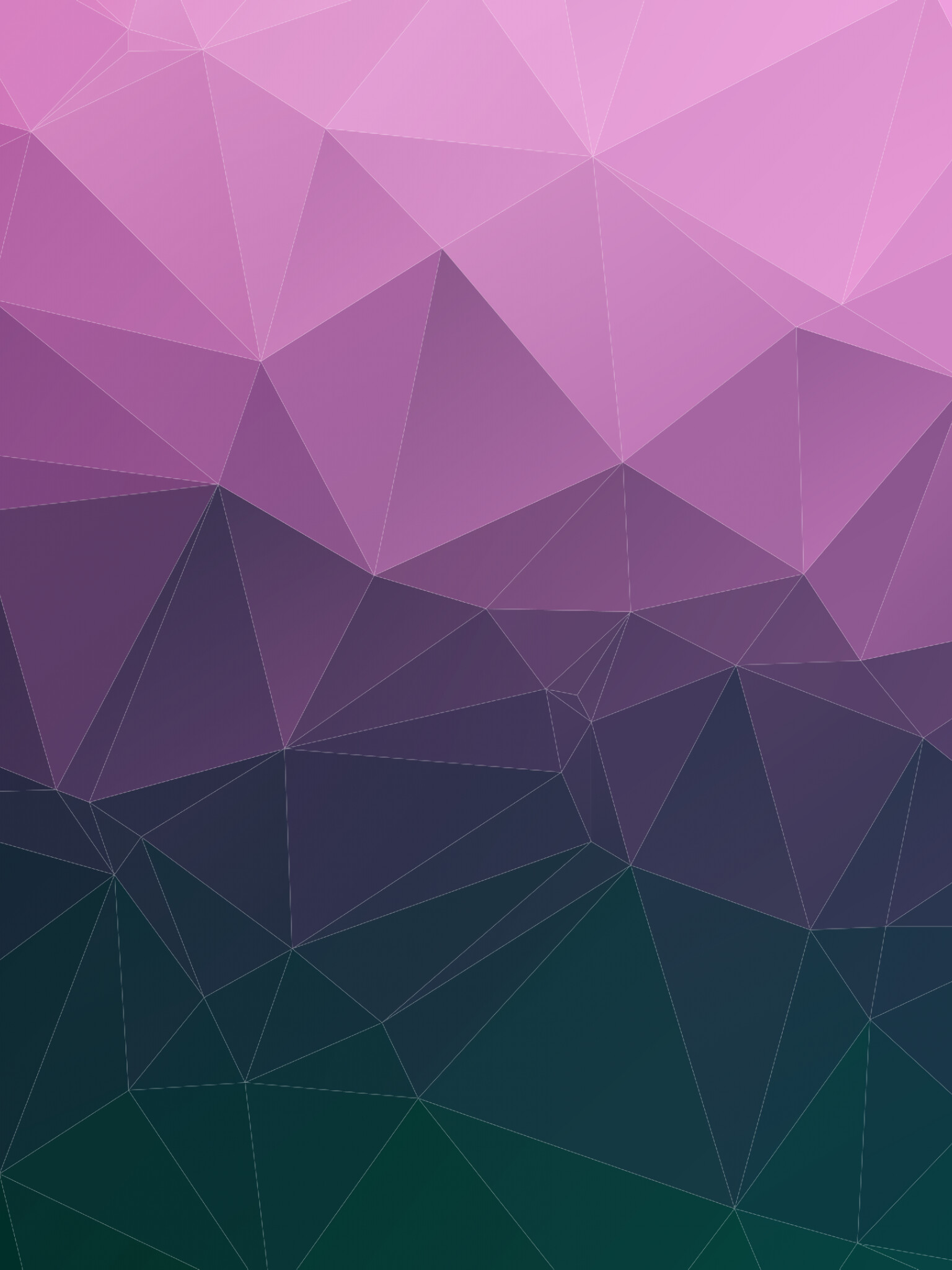 Geometric Abstract, Polygon triangles, Gradient lines, Abstract wallpaper, 1540x2050 HD Phone