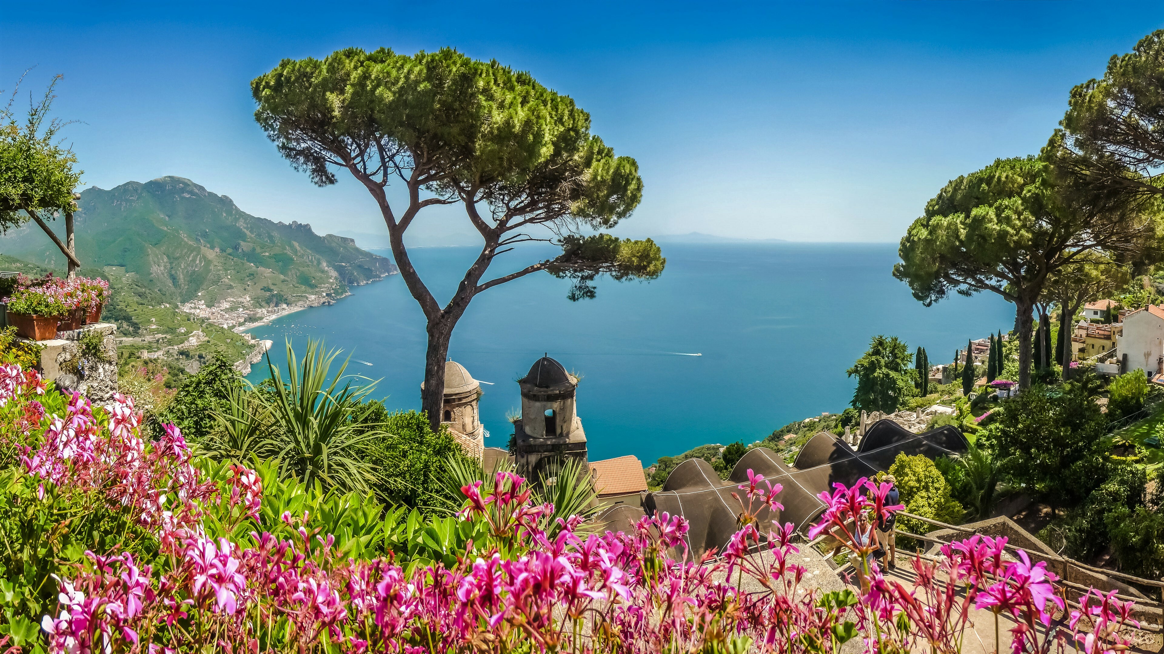 Amalfi Coast, Italy Wallpaper, 3840x2160 4K Desktop