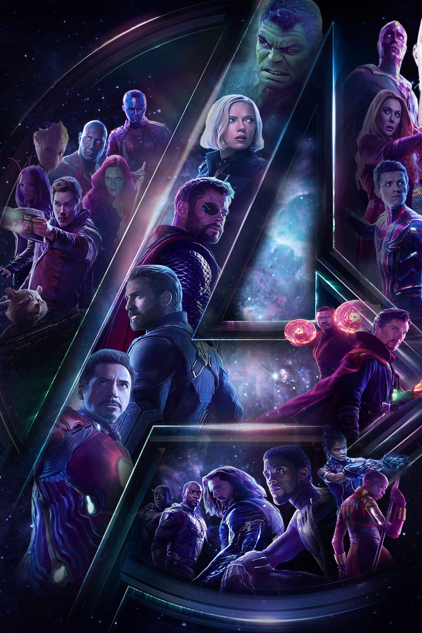 Avengers, 4K, Vertical, Marvel, 1440x2160 HD Phone