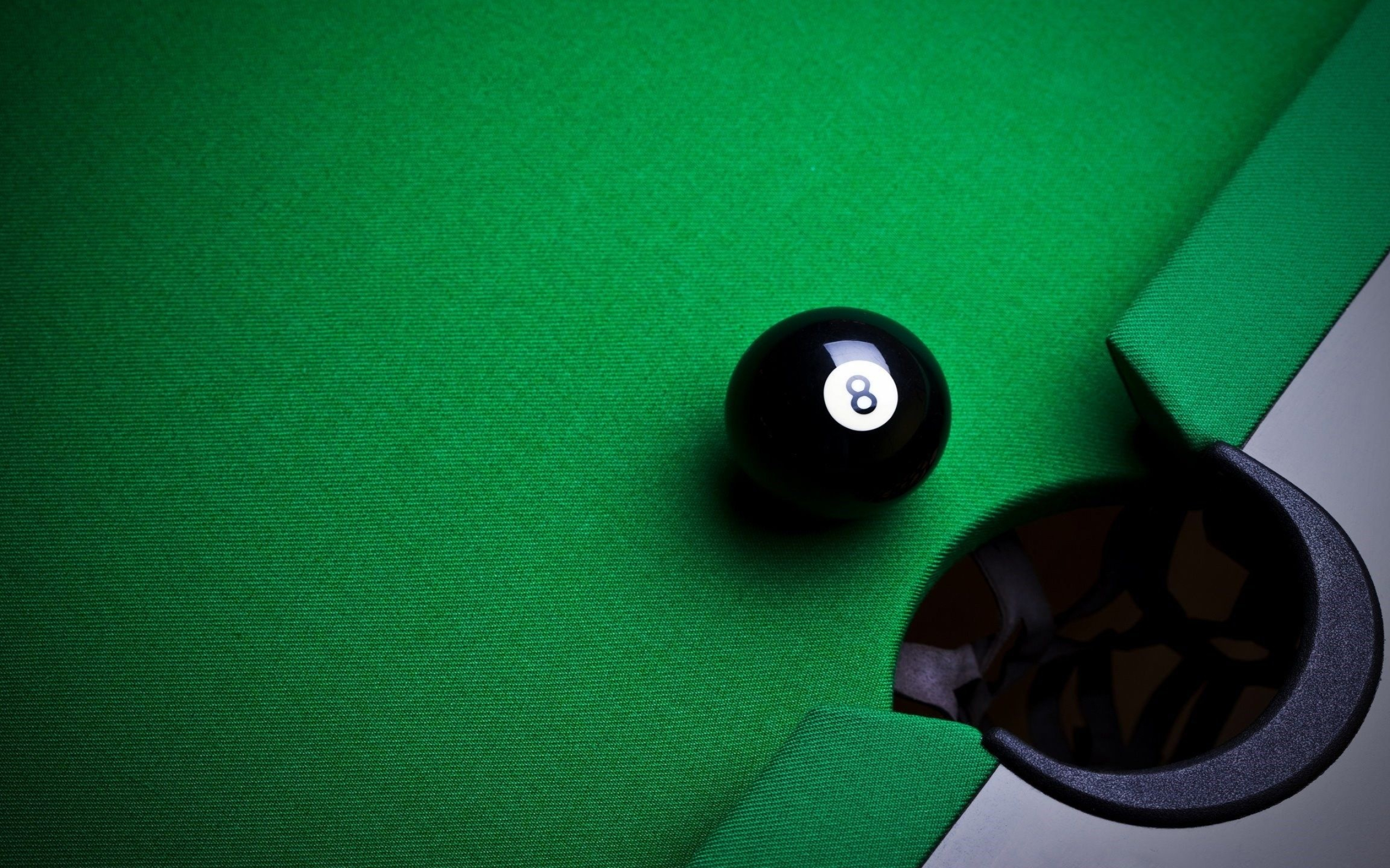 Ball and drop pocket, Cue Sports Wallpaper, 2560x1600 HD Desktop