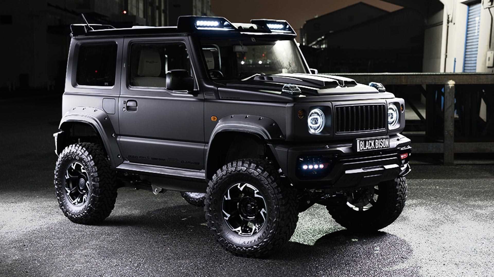 Suzuki Jimny, Black Bison edition, Devilishly good look, Striking design, 1920x1080 Full HD Desktop