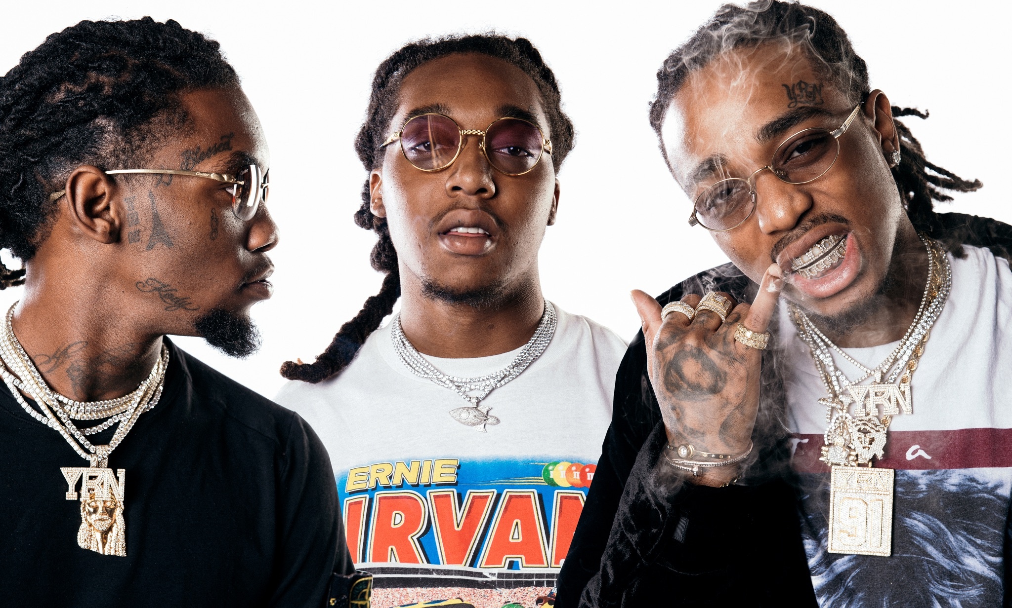 Takeoff, Migos group members, 2050x1240 HD Desktop