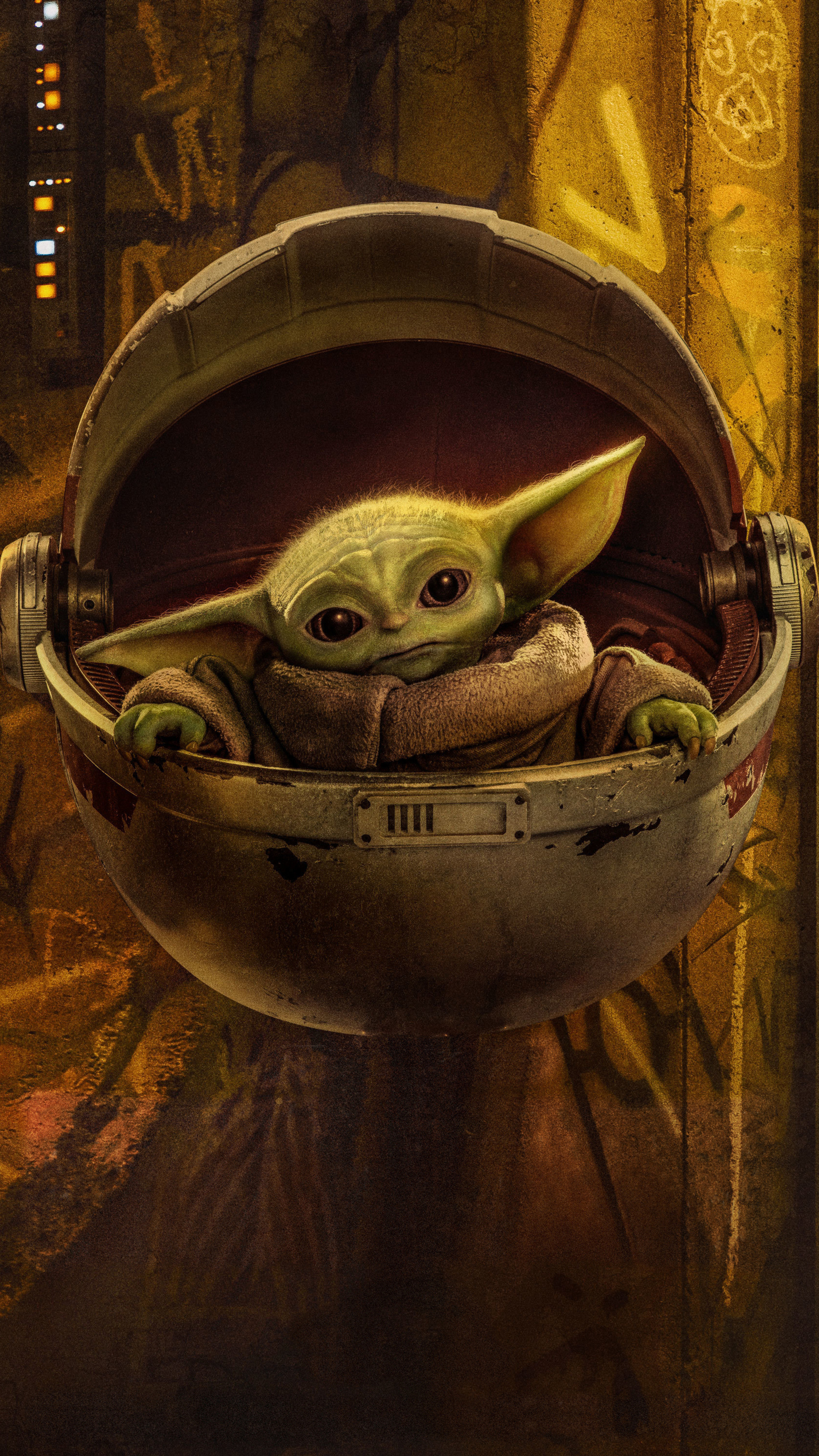 Baby Yoda in The Mandalorian Season 2, Sony Xperia device, HD 4K wallpapers, Film character, 2160x3840 4K Phone