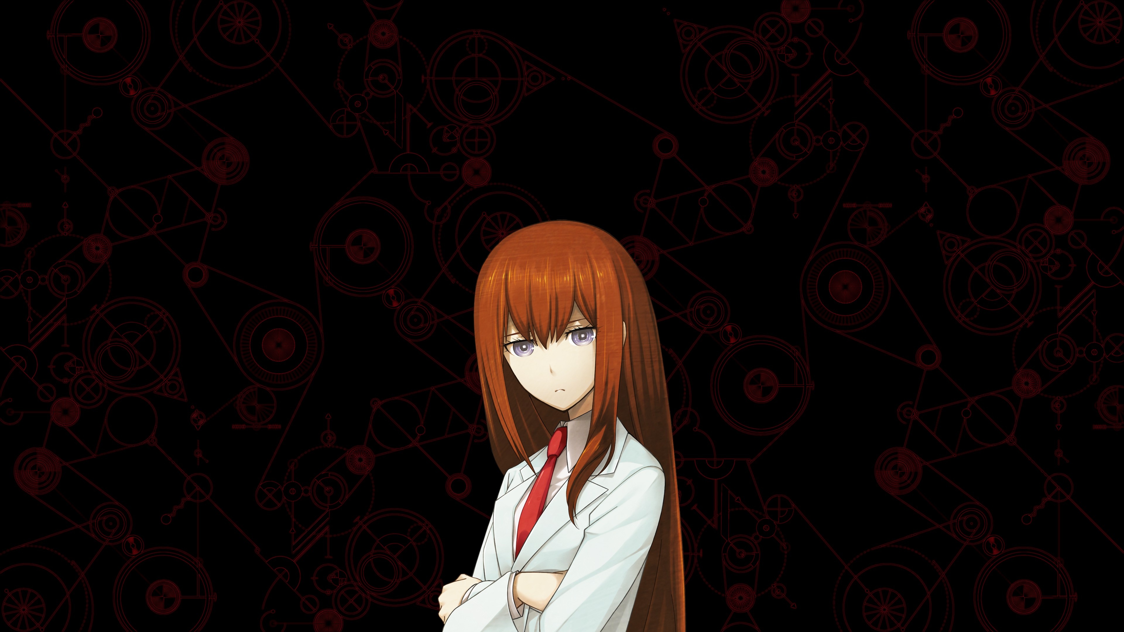 Steins; Gate, Makise Kurisu, Coolwallpapers, HD wallpapers, 3840x2160 4K Desktop