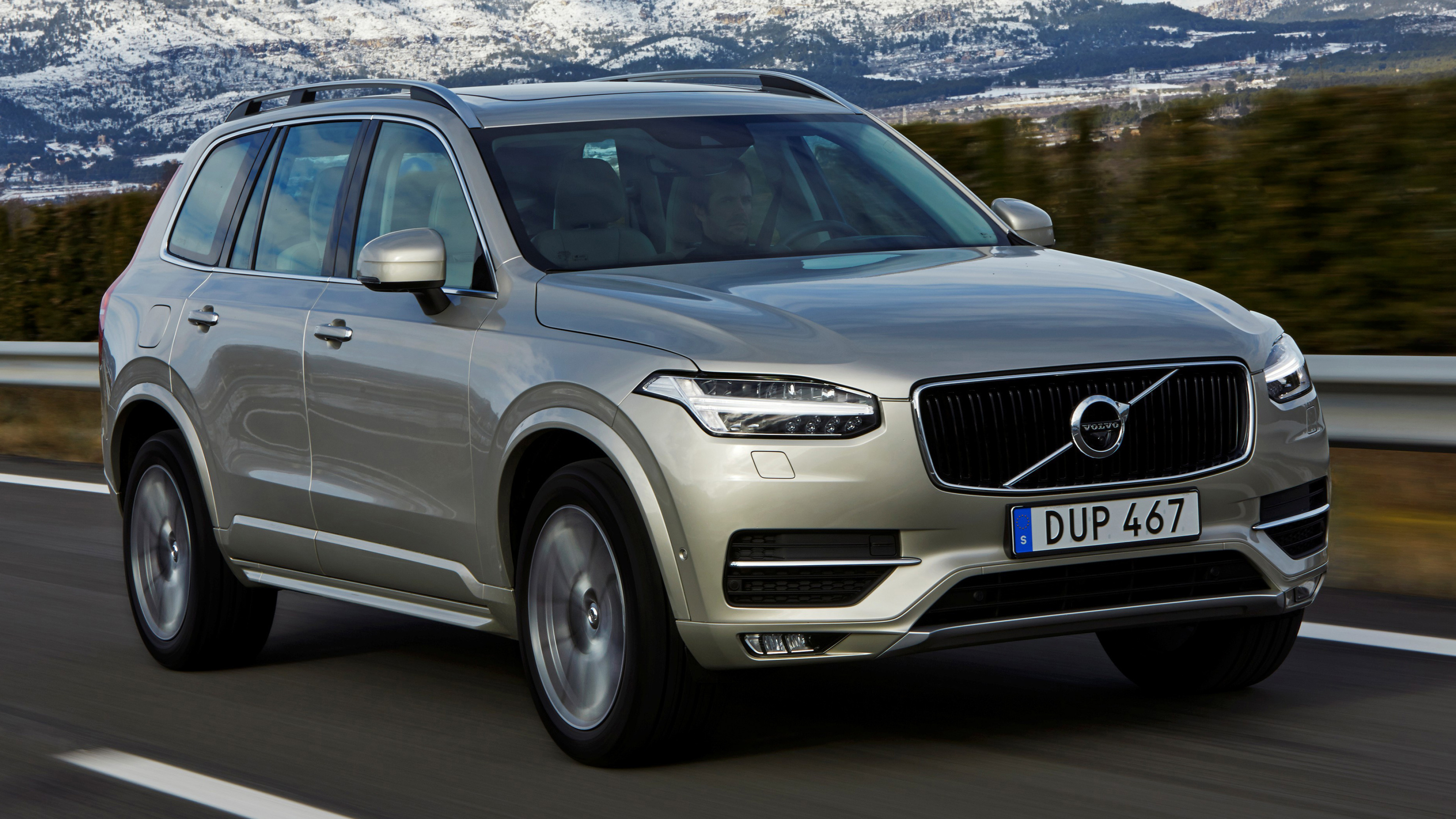 Volvo XC90, Cars desktop wallpapers, Volvo XC90 D5 Momentum, 2015, 3840x2160 4K Desktop