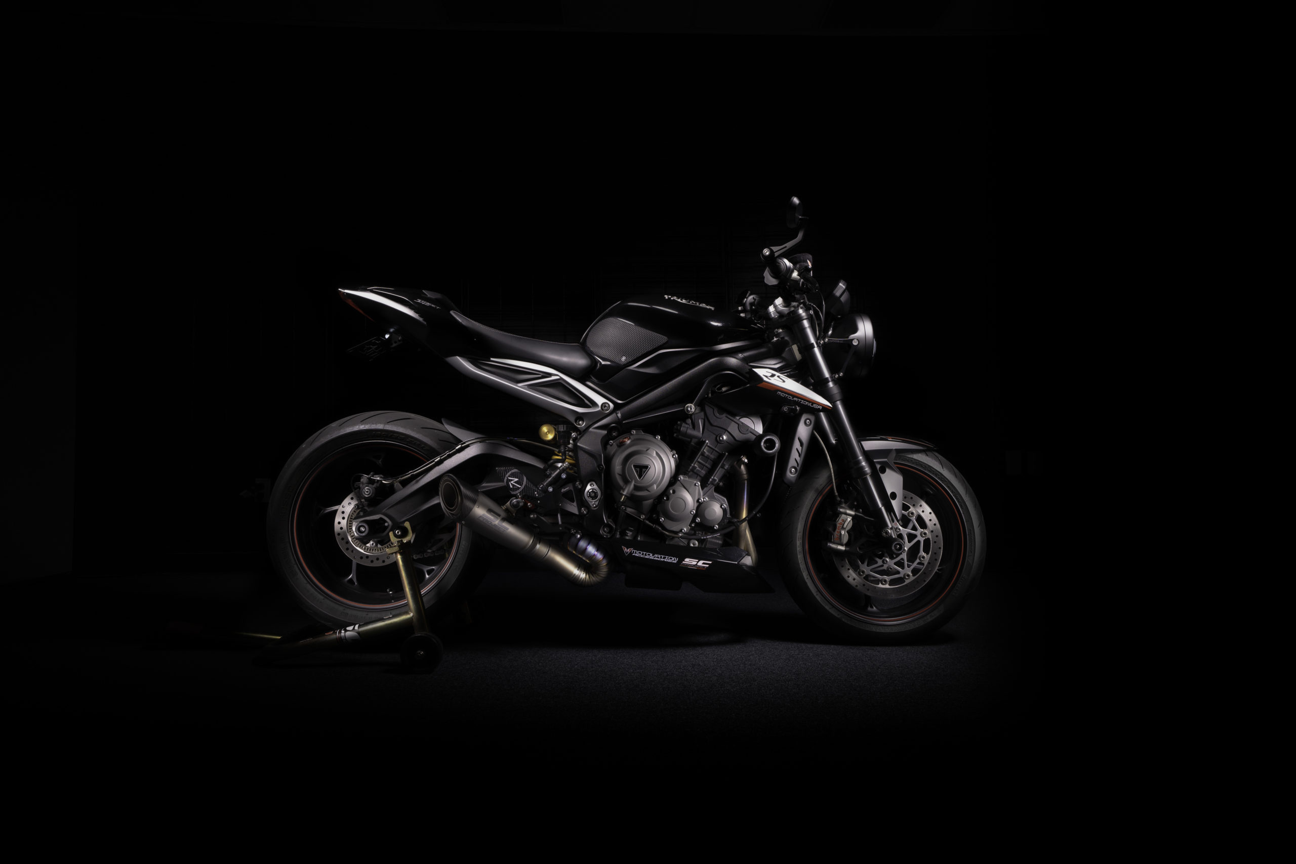 Darkness, Triumph Street Triple RS Wallpaper, 2560x1710 HD Desktop