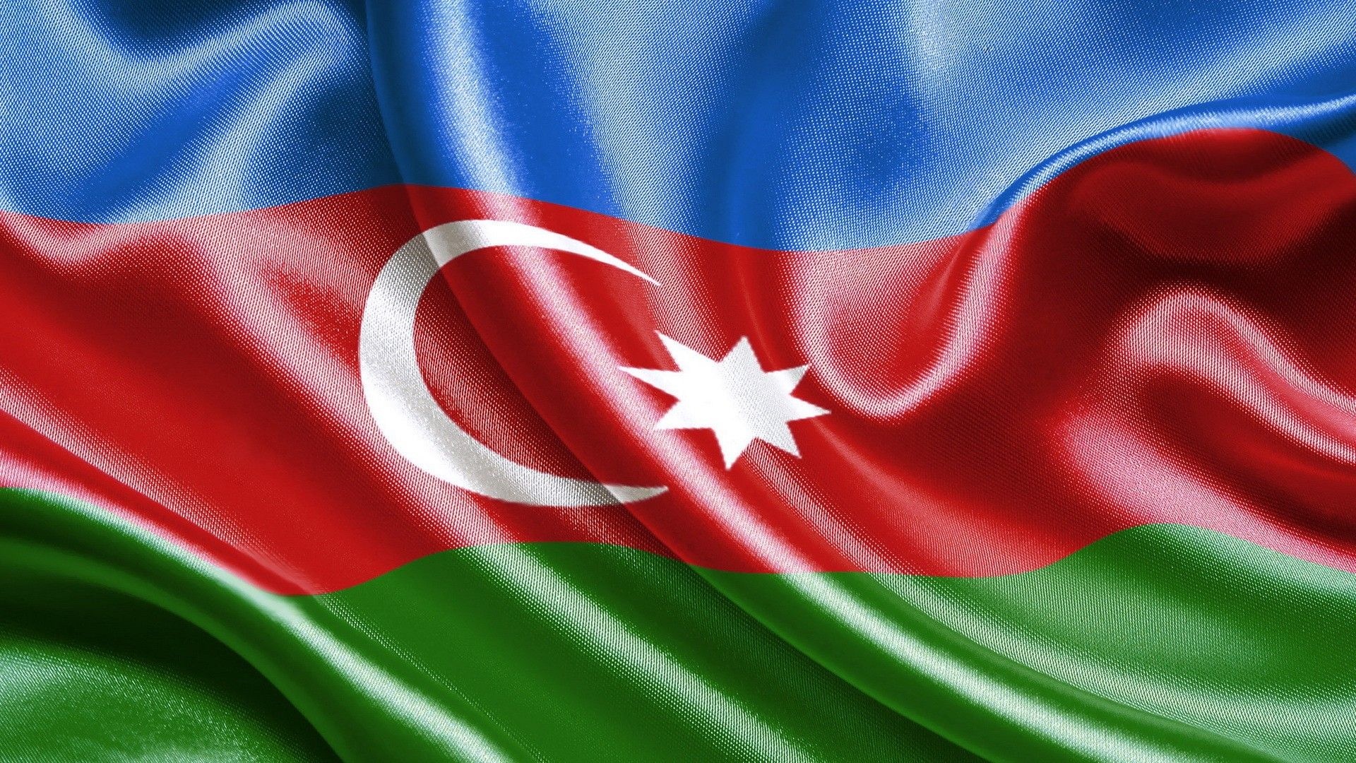 Azerbaijan flag wallpaper, Flag of Azerbaijan, Flag wallpapers, National symbol, 1920x1080 Full HD Desktop