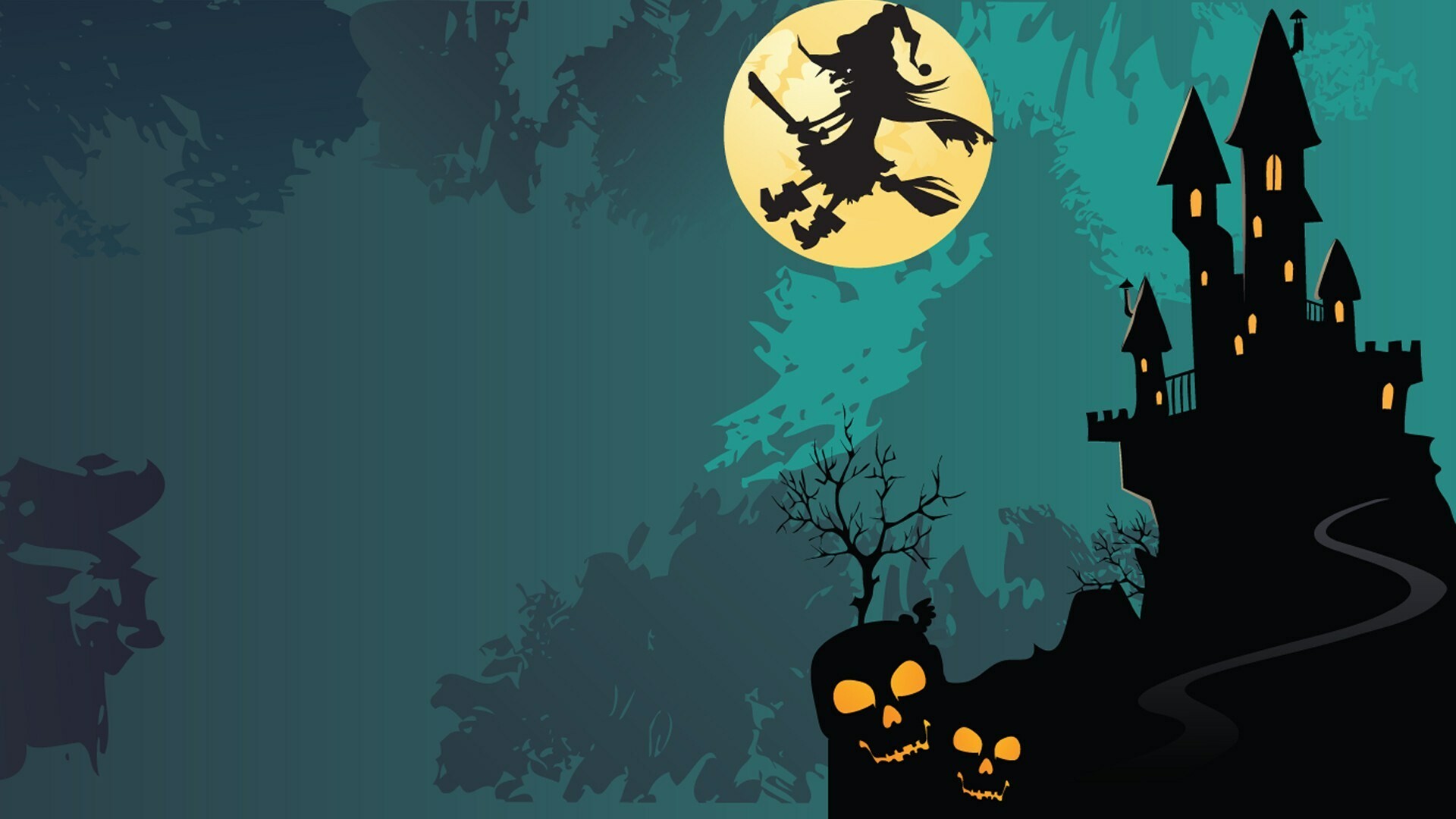 Halloween witch HD wallpaper, Spooky, Eerie atmosphere, 1920x1080 Full HD Desktop
