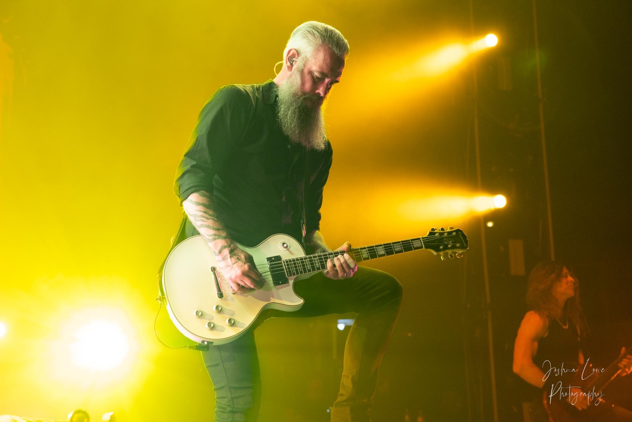 In Flames concert, Live music event, Dynamic stage presence, Thrilling atmosphere, 2050x1370 HD Desktop