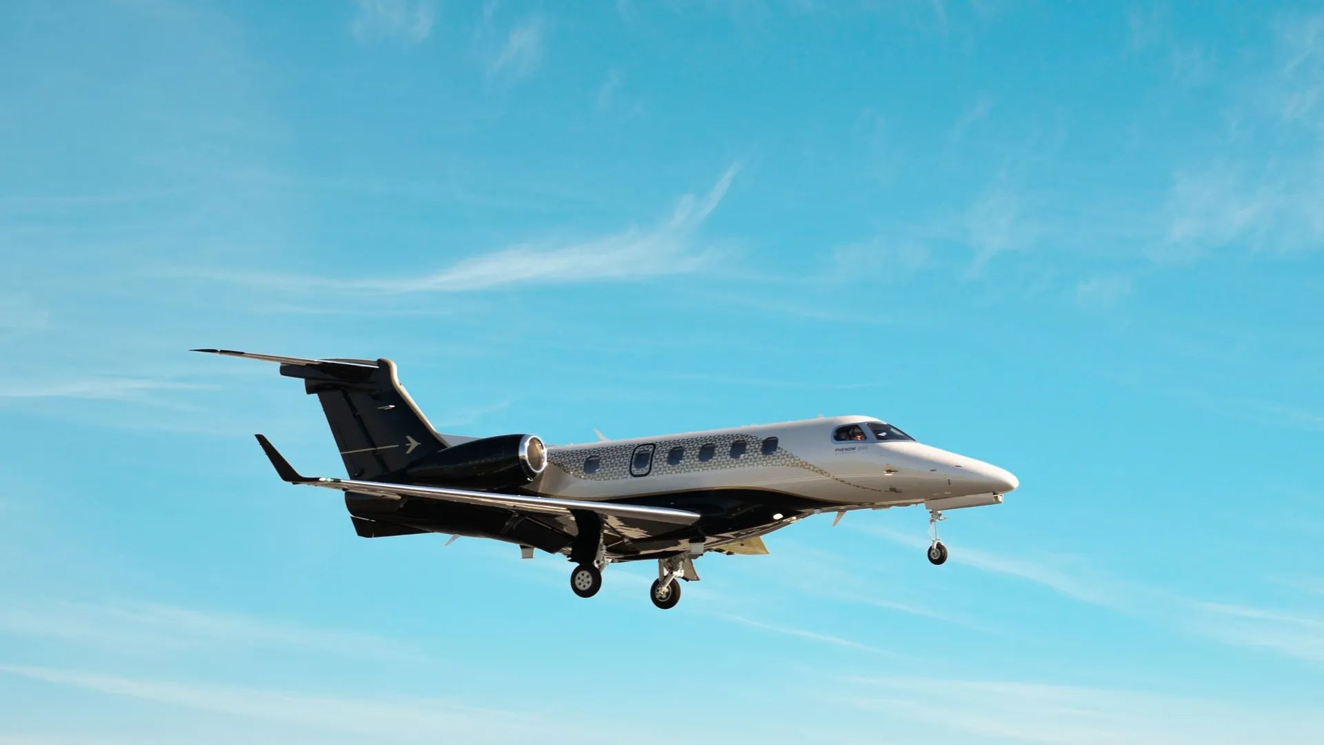 Embraer Phenom, Sustainable private flights, Flyetic, 1920x1080 Full HD Desktop