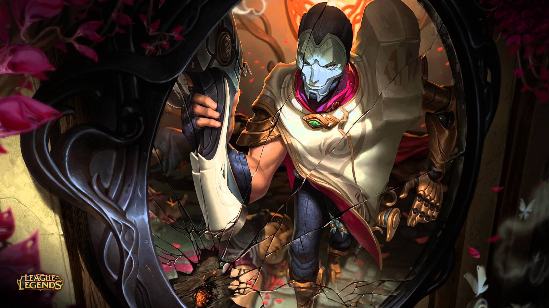 League of Legends, Jhin's spotlight, Virtuoso champion, Skillful gameplay, 1920x1080 Full HD Desktop