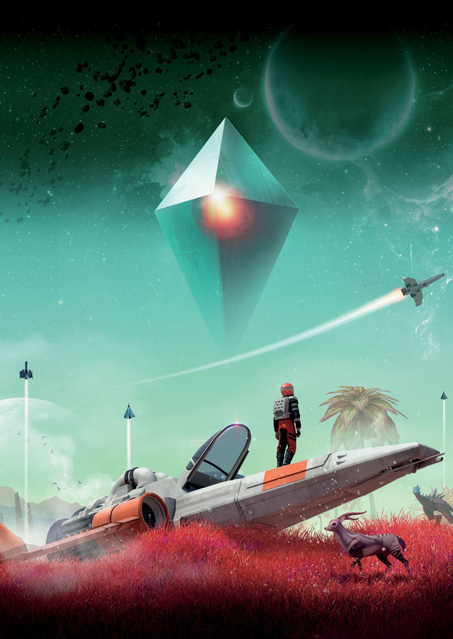 No Mans Sky, Wallpaper, PS4, Space art, 1830x2580 HD Phone