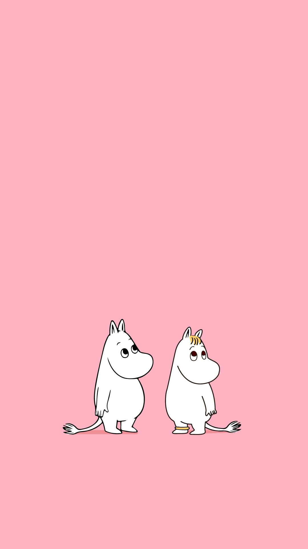 Smartphone wallpaper, Moomin illustrations, Playful cartoon, Cute character, 1080x1920 Full HD Phone