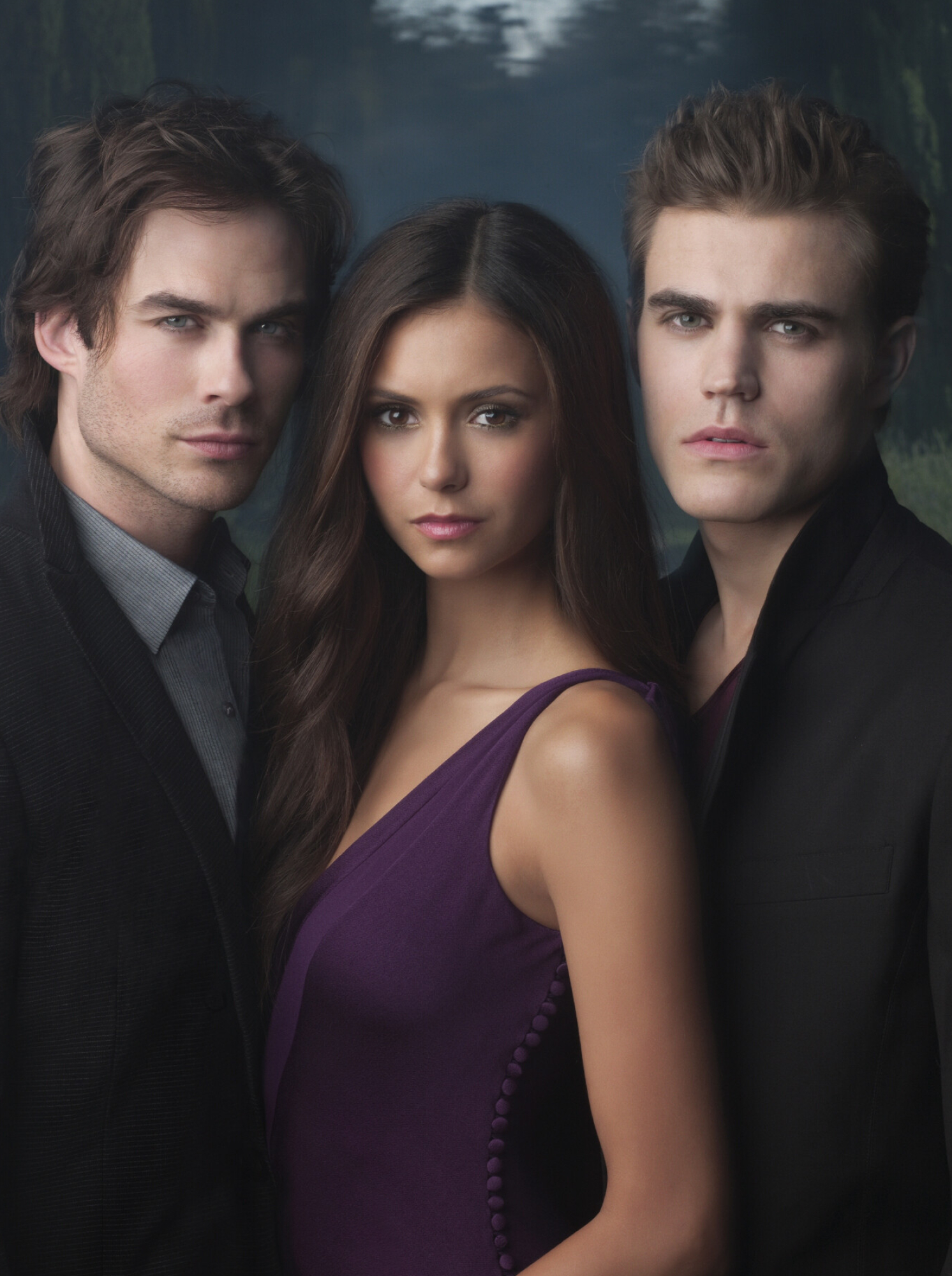 Vampire Diaries series, TV show, Promotional photo, Impressive visuals, 1500x2000 HD Phone