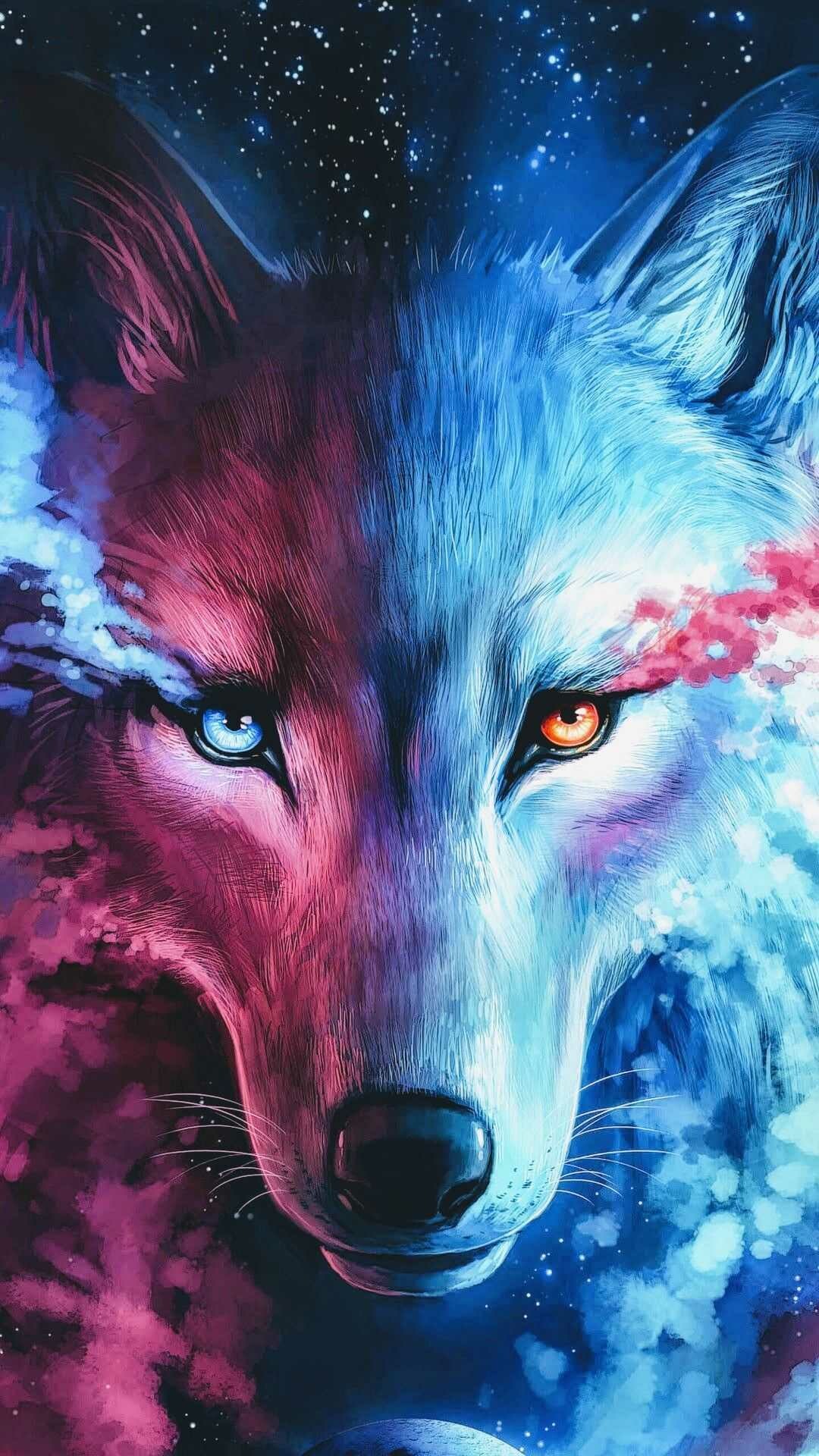 Cute wolf wallpaper, Playful charm, Adorable innocence, Irresistible cuteness, 1080x1920 Full HD Phone