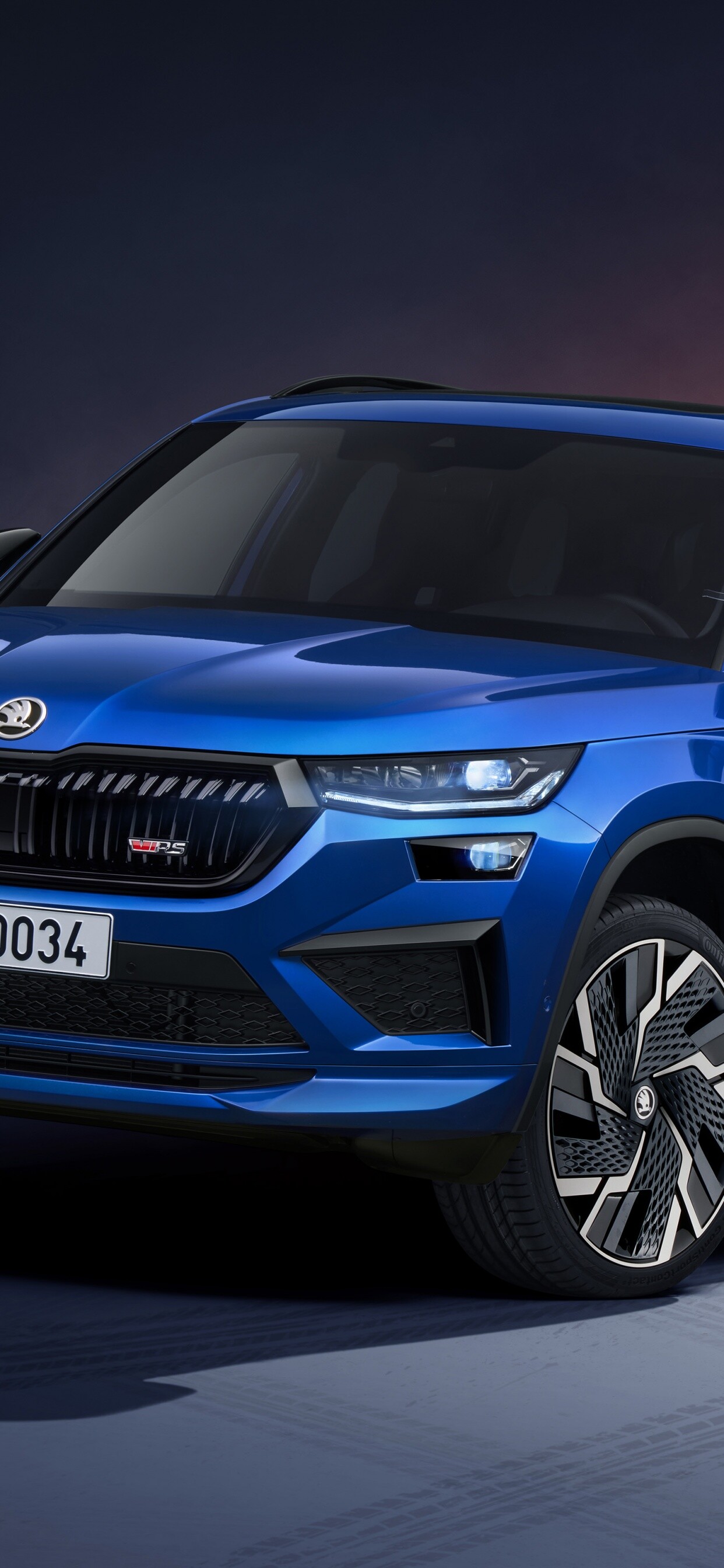 Skoda Kodiaq RS, Wallpaper, 2021, 5K, 1250x2690 HD Phone