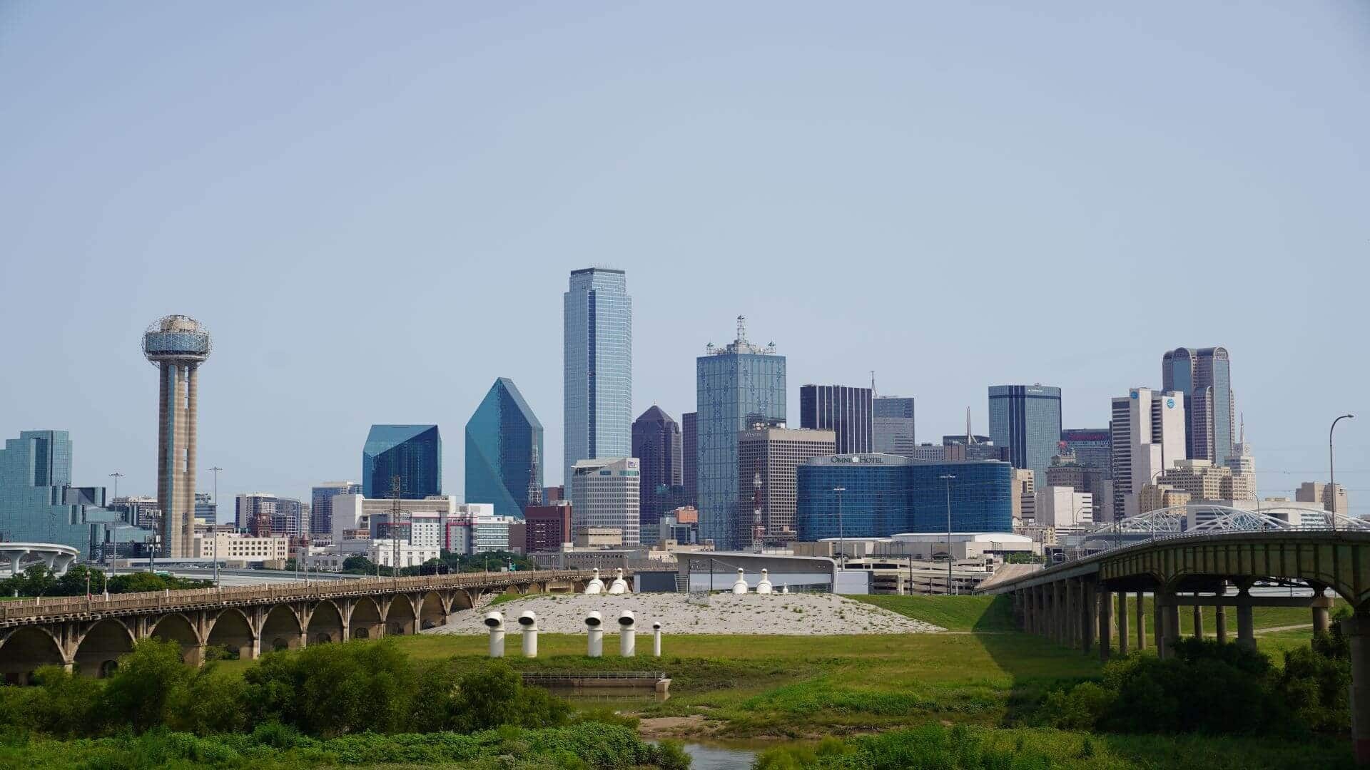 Dallas, Skyline, Travels, Crime Wave, 1920x1080 Full HD Desktop