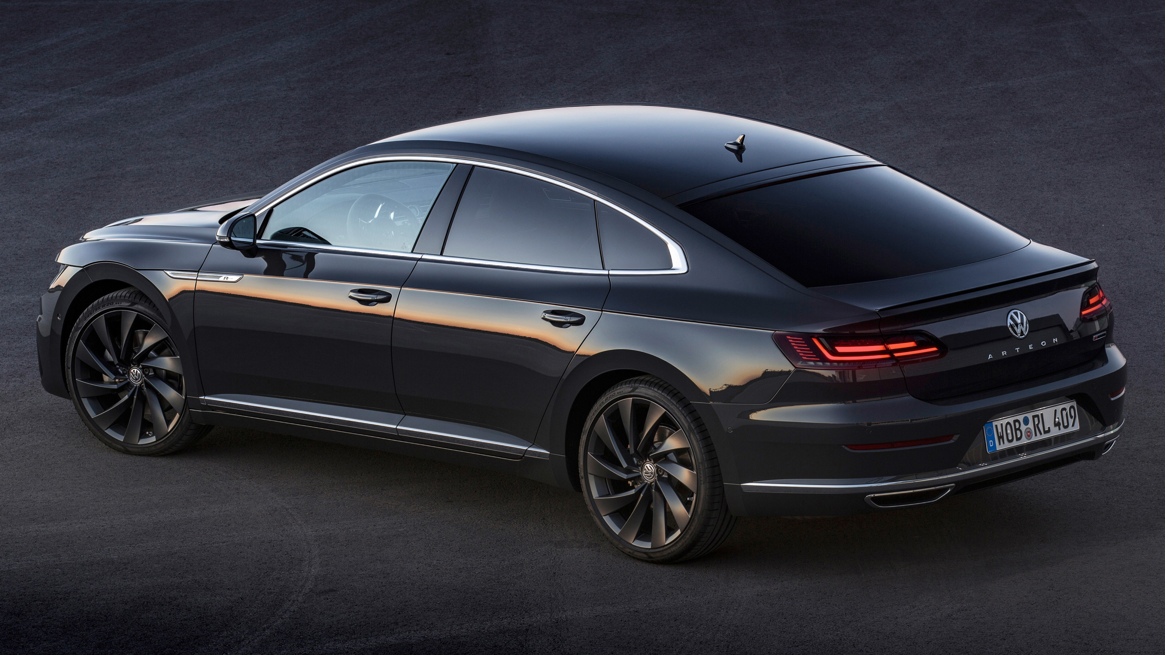 Volkswagen Arteon, Sleek profile, Superior handling, Unmatched luxury, 3840x2160 4K Desktop