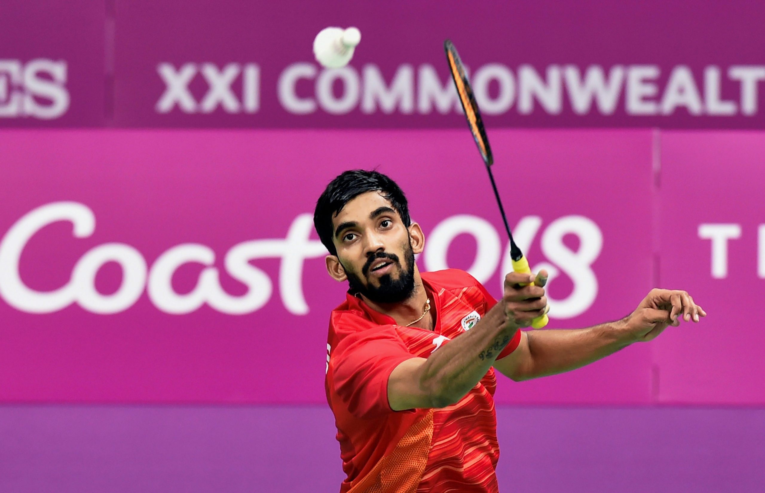 Gold Coast 2018, Srikanth Kidambi Wallpaper, 2560x1650 HD Desktop