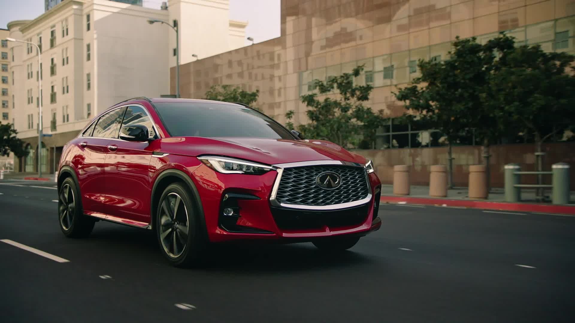 Infiniti QX55, Interactive dashboard, Intuitive controls, Seamless connectivity, 1920x1080 Full HD Desktop