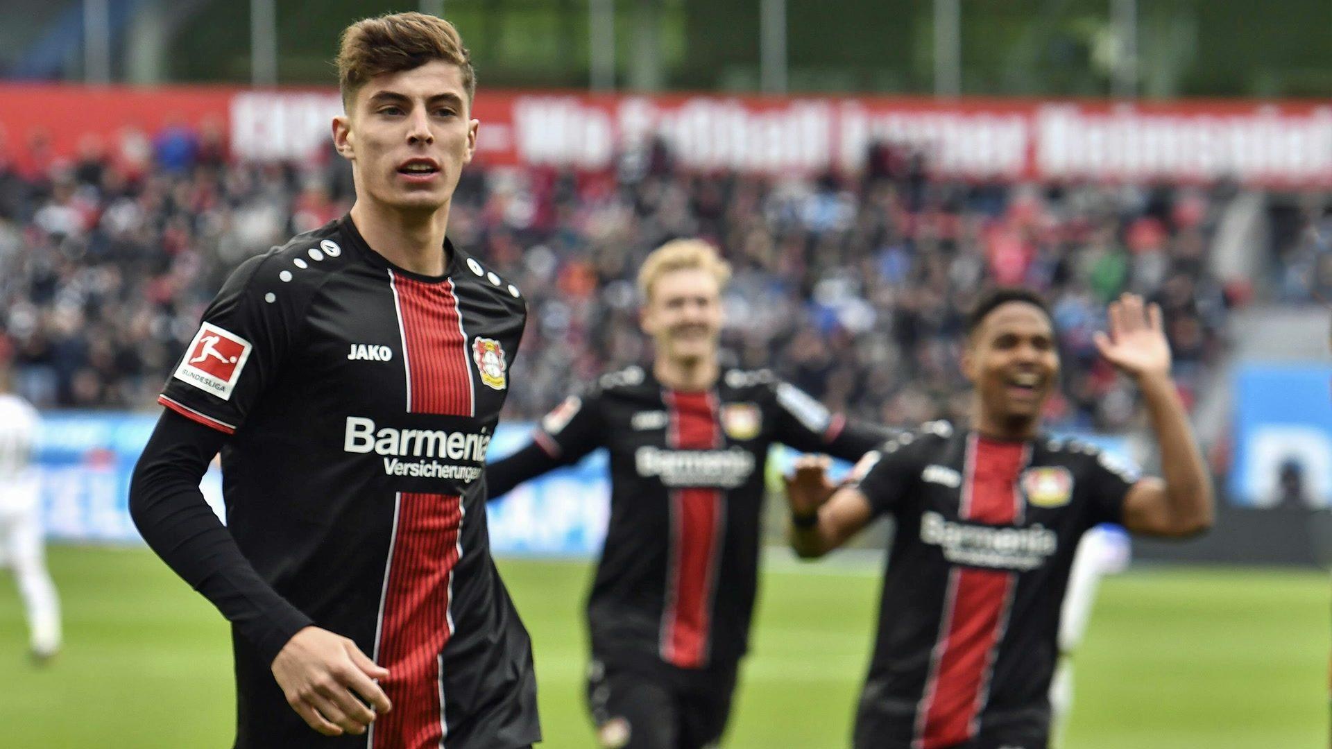 Bayer 04 Leverkusen, Kai Havertz wallpaper, 1920x1080 Full HD Desktop