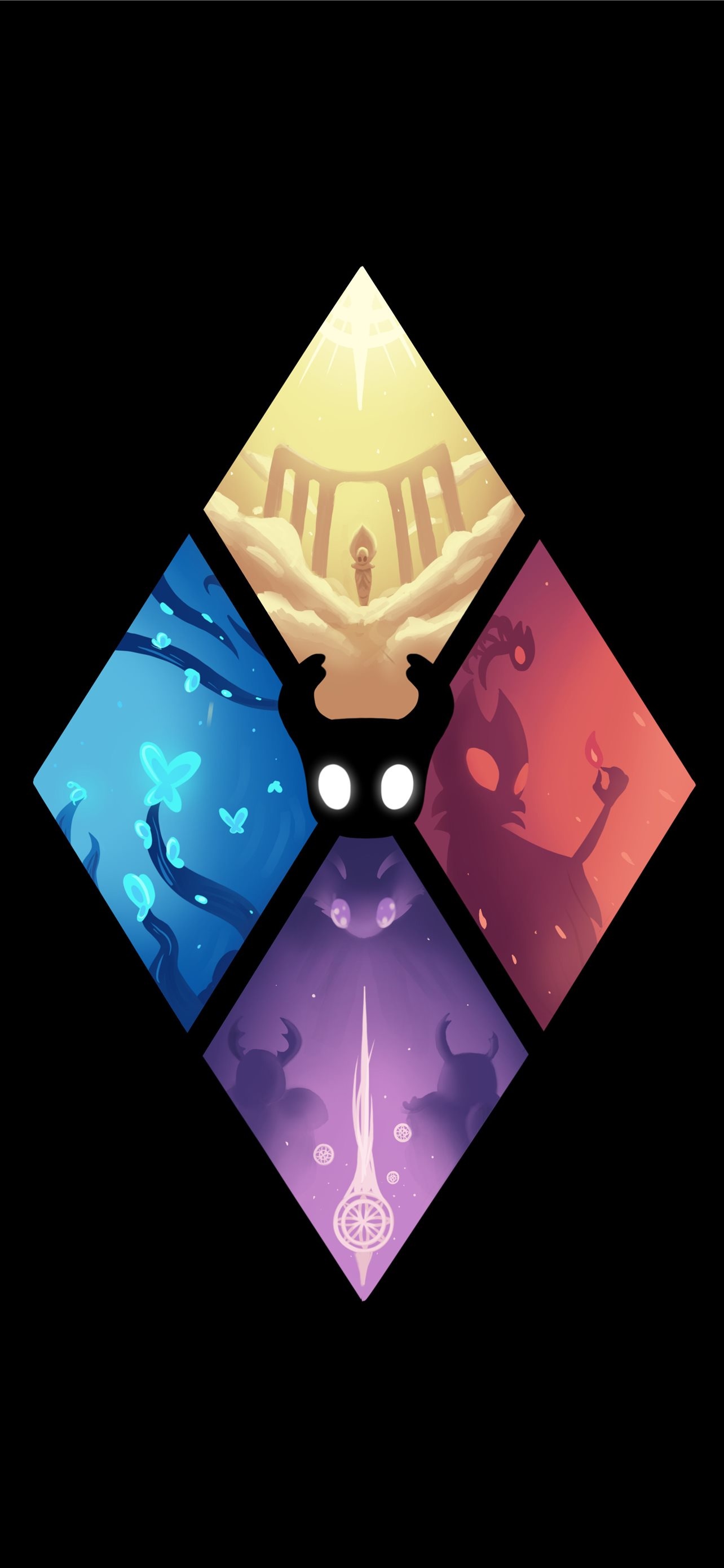 The Knight, Troupe Master Grimm, Godhome, Dream Nail, Lifeblood, HD Phone wallpaper