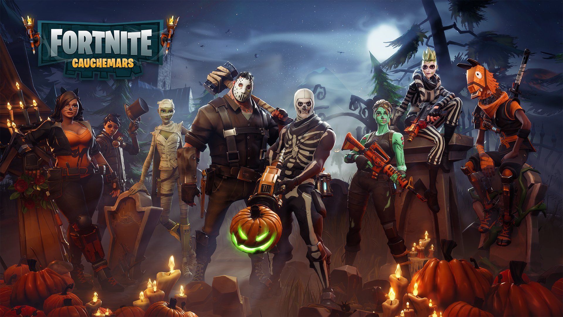 Battle Royale Game, Gaming, Fortnite characters, Action-packed battles, 1920x1080 Full HD Desktop