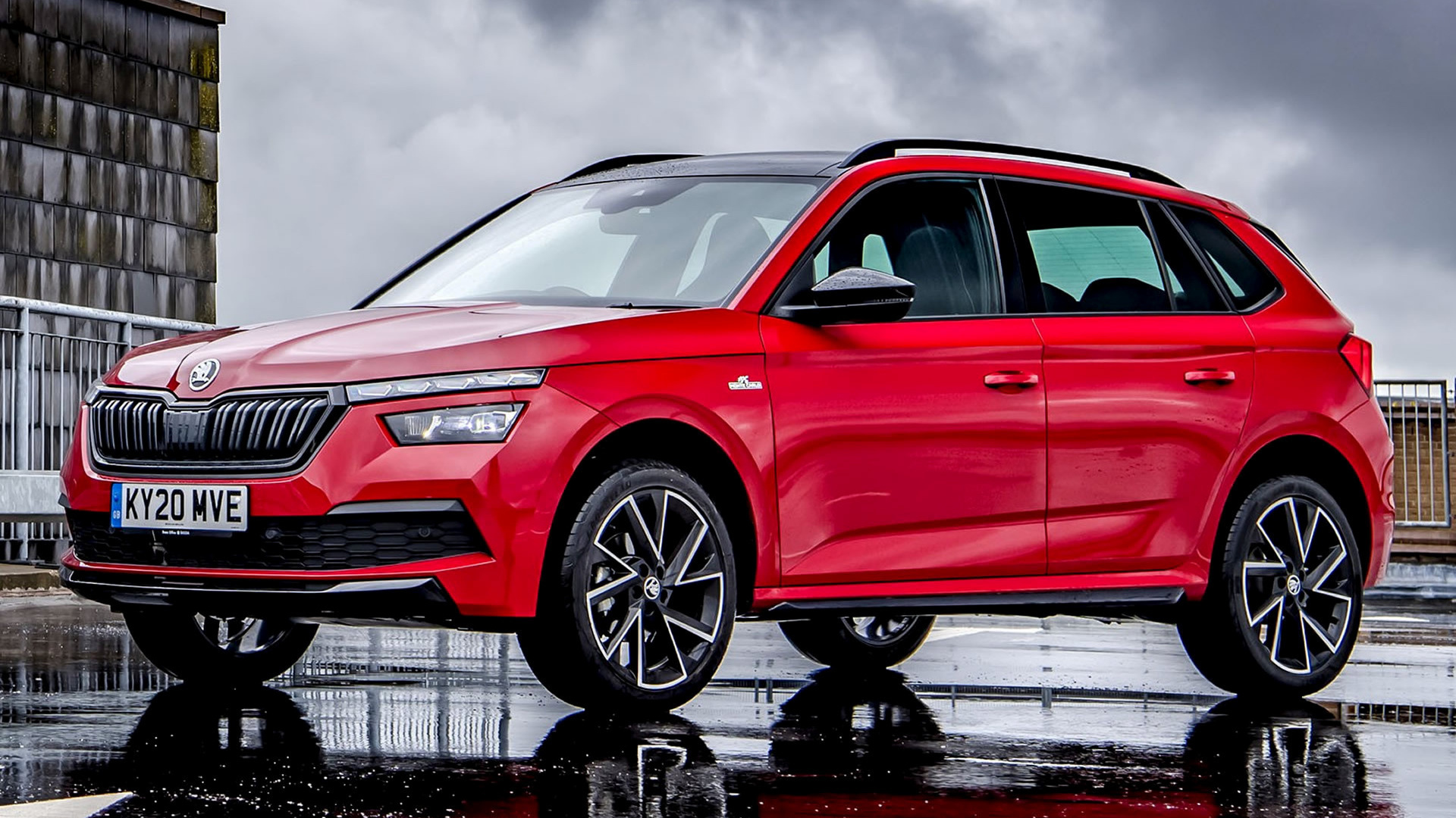 Skoda Kamiq, All-terrain vehicle, Stylish exterior, High-quality wallpapers, 1920x1080 Full HD Desktop
