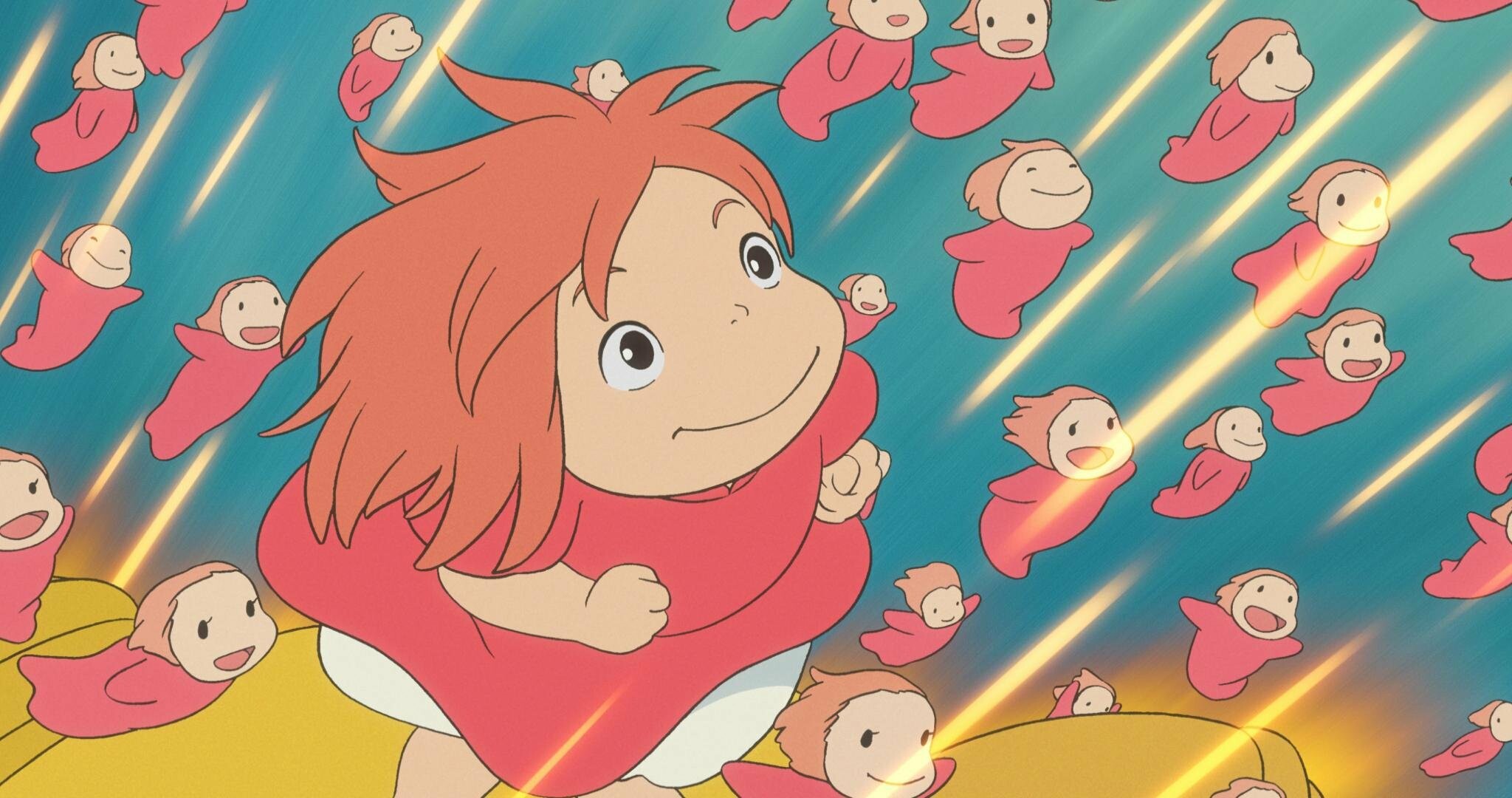 Ponyo, HD wallpapers, Desktop backgrounds, Studio Ghibli magic, 2050x1080 HD Desktop