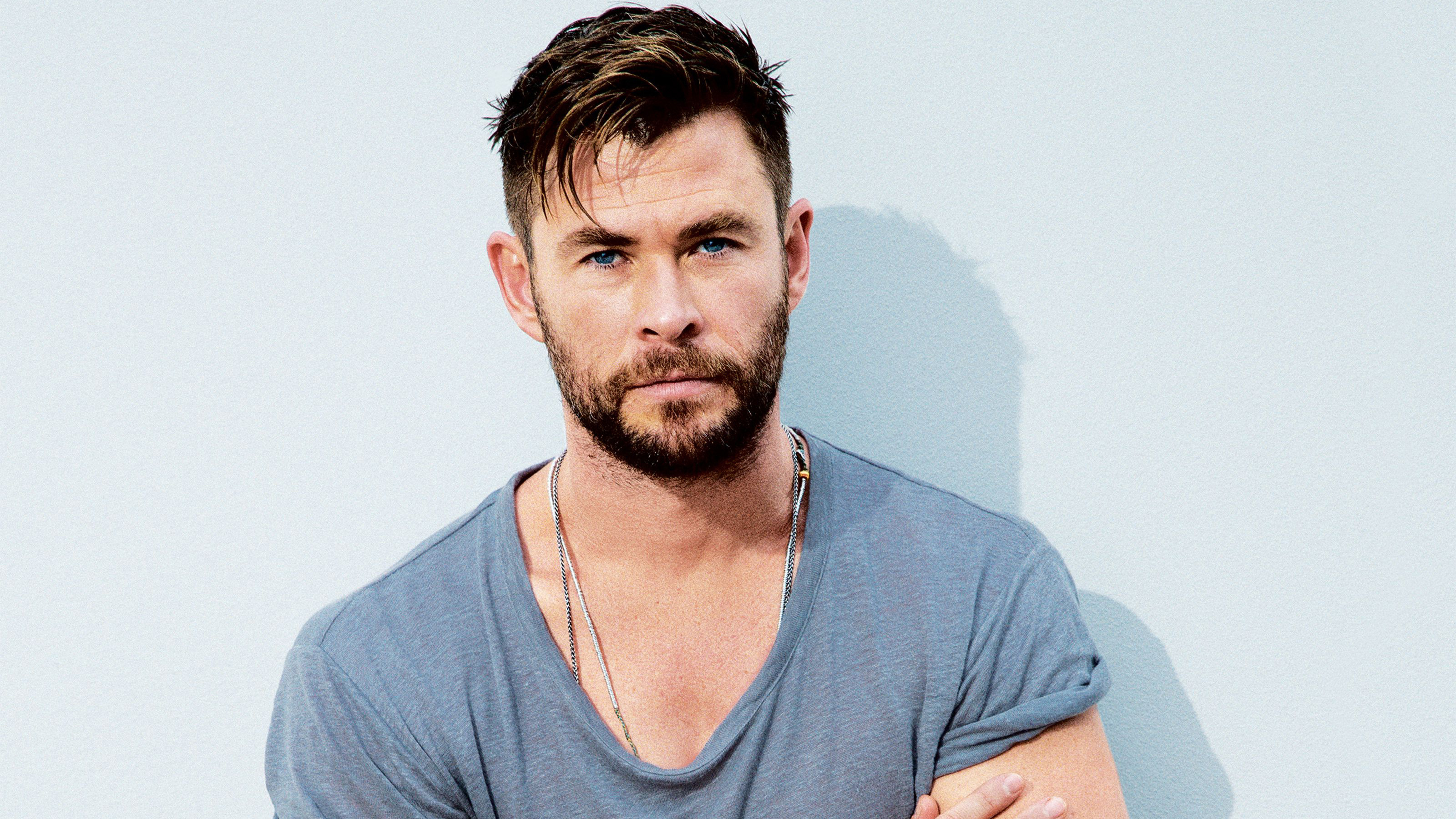 Chris Hemsworth, Men's Health, 2019, Celebrities, 3200x1800 HD Desktop