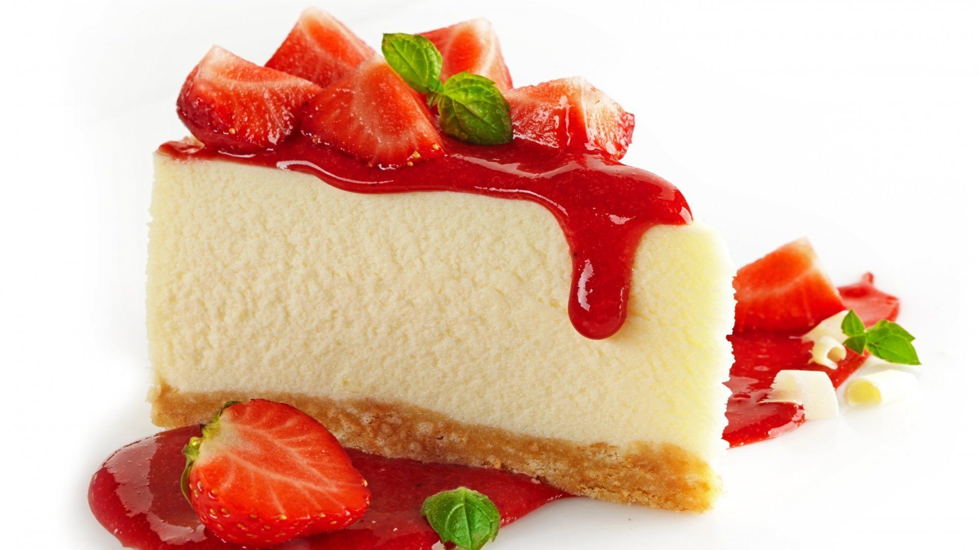 Creamy cheesecake, Tantalizing dessert, Irresistible treat, Decadent delight, 1920x1080 Full HD Desktop