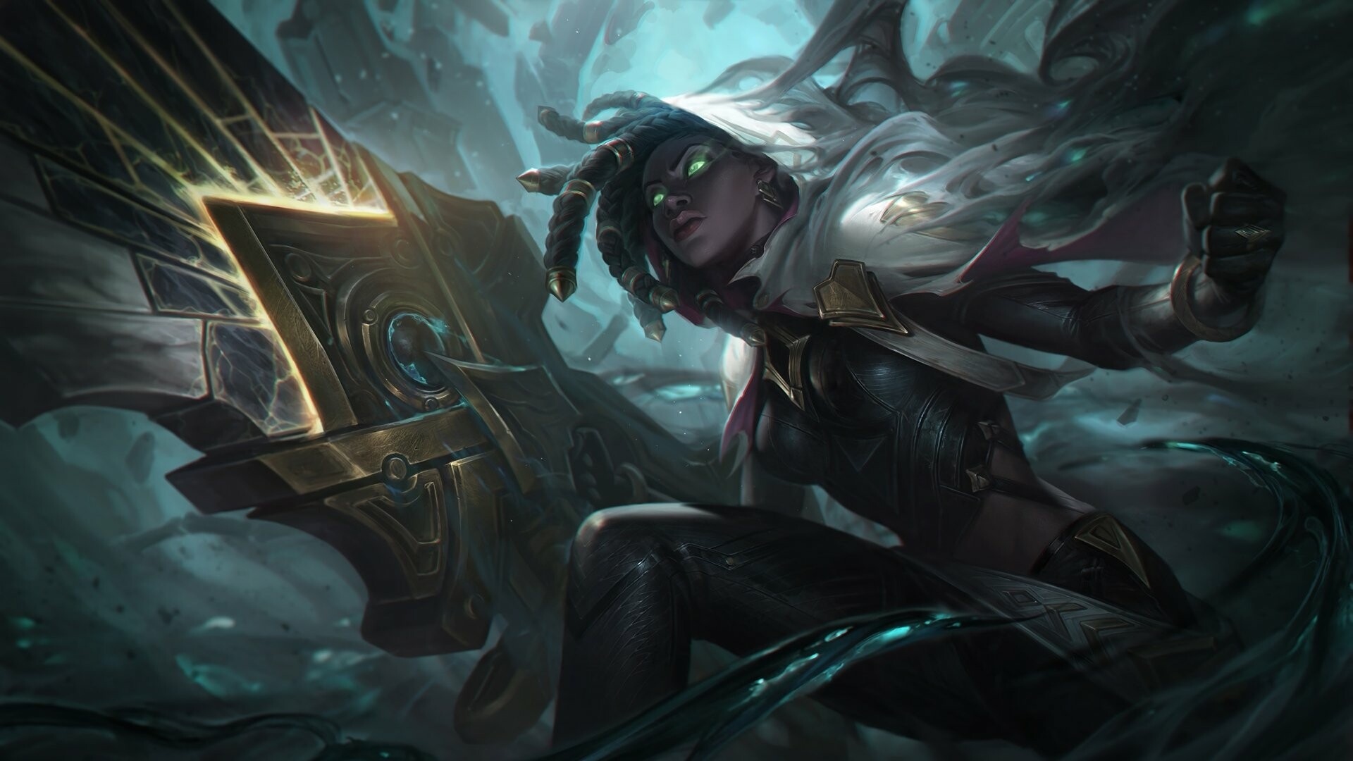 League of Legends, Senna champion, 4K Ultra HD wallpapers, Mystic hintergrnde, 1920x1080 Full HD Desktop