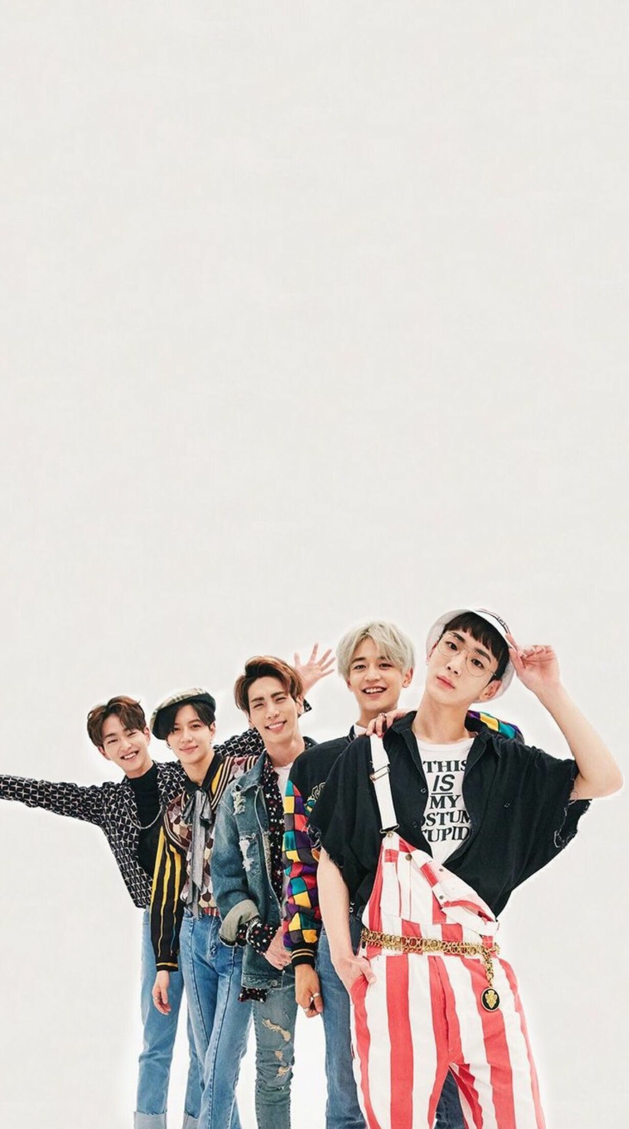 SHINee Music, Phone wallpapers, Trendy visuals, K-pop vibes, 1230x2210 HD Phone