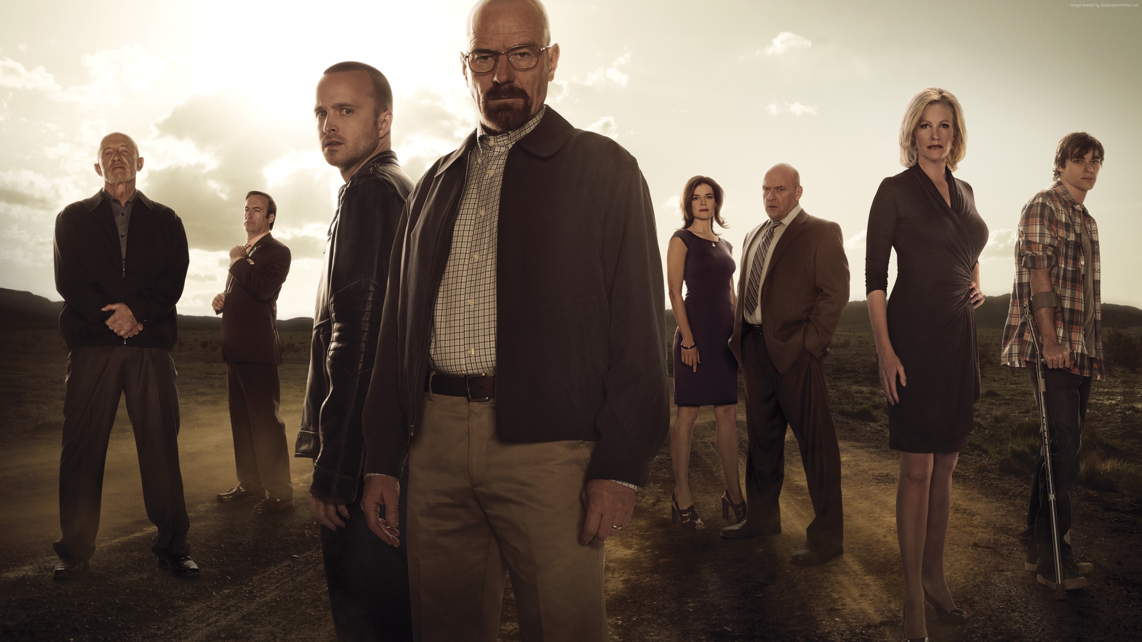 Walter White, Breaking Bad TV, Saul Goodman, Mike Ehrmantraut, 3840x2160 4K Desktop