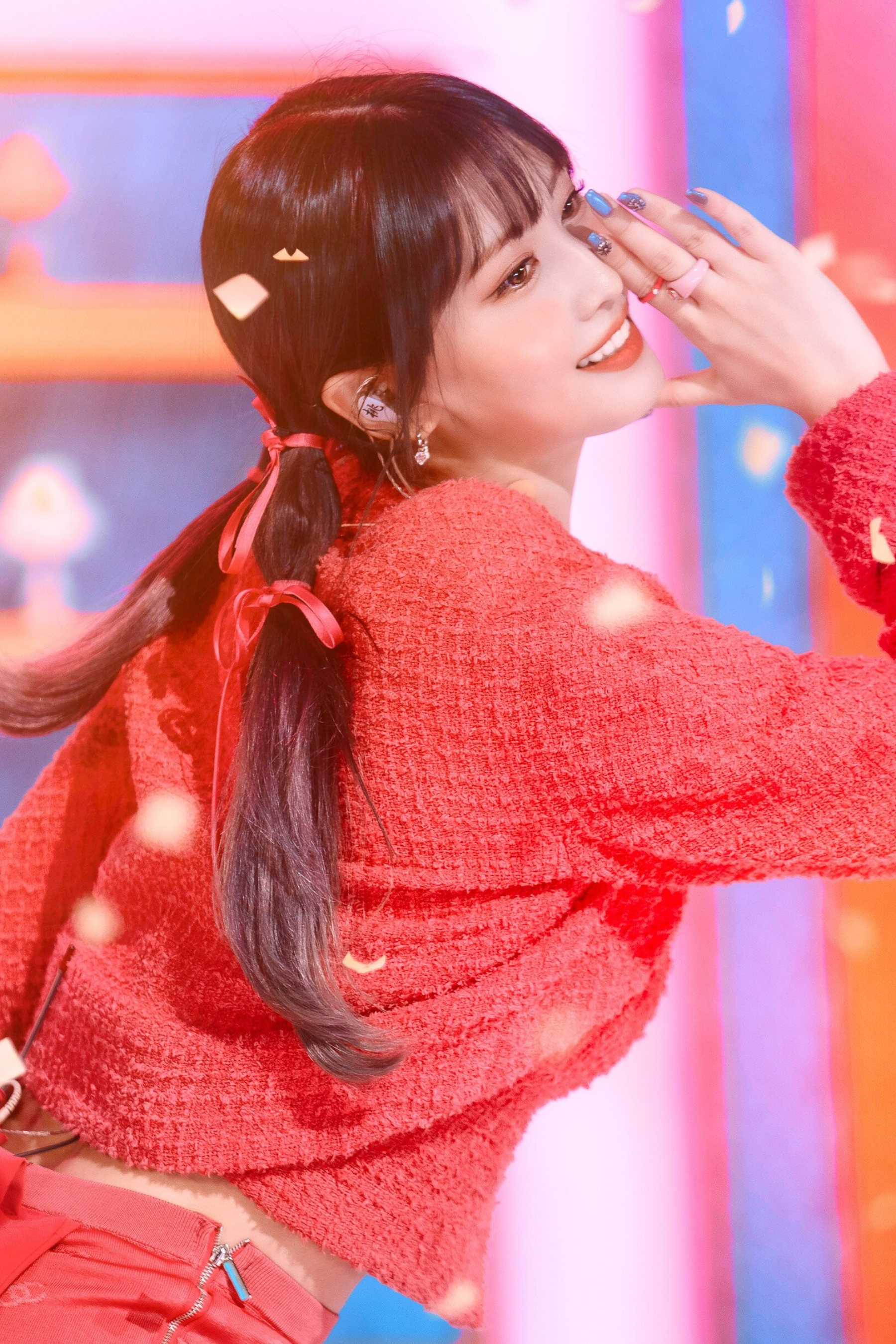 Inkigayo, Momo (TWICE) Wallpaper, 1800x2700 HD Phone