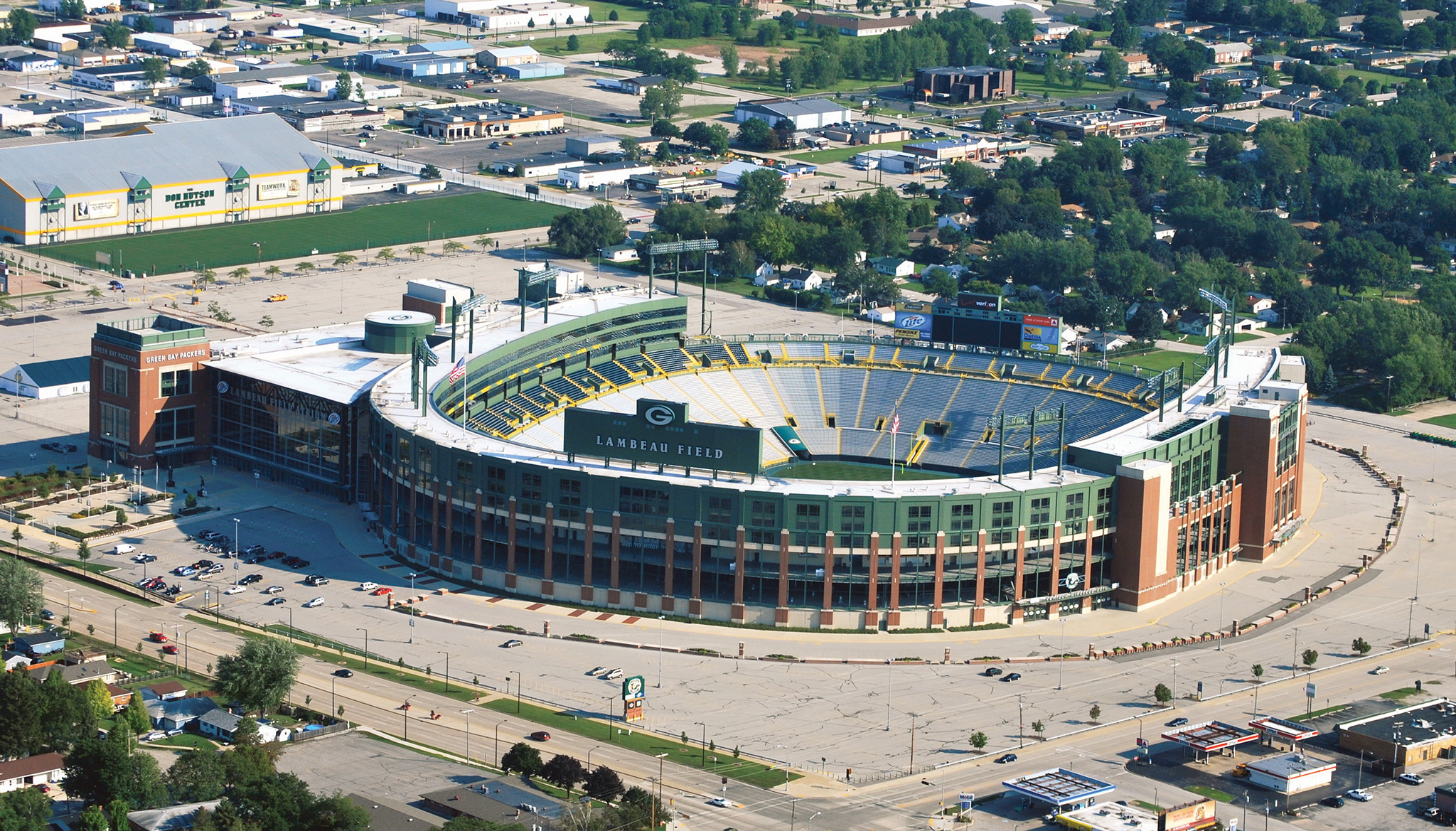 Lambeau Field, Travels, Somerville, Football, 2050x1170 HD Desktop