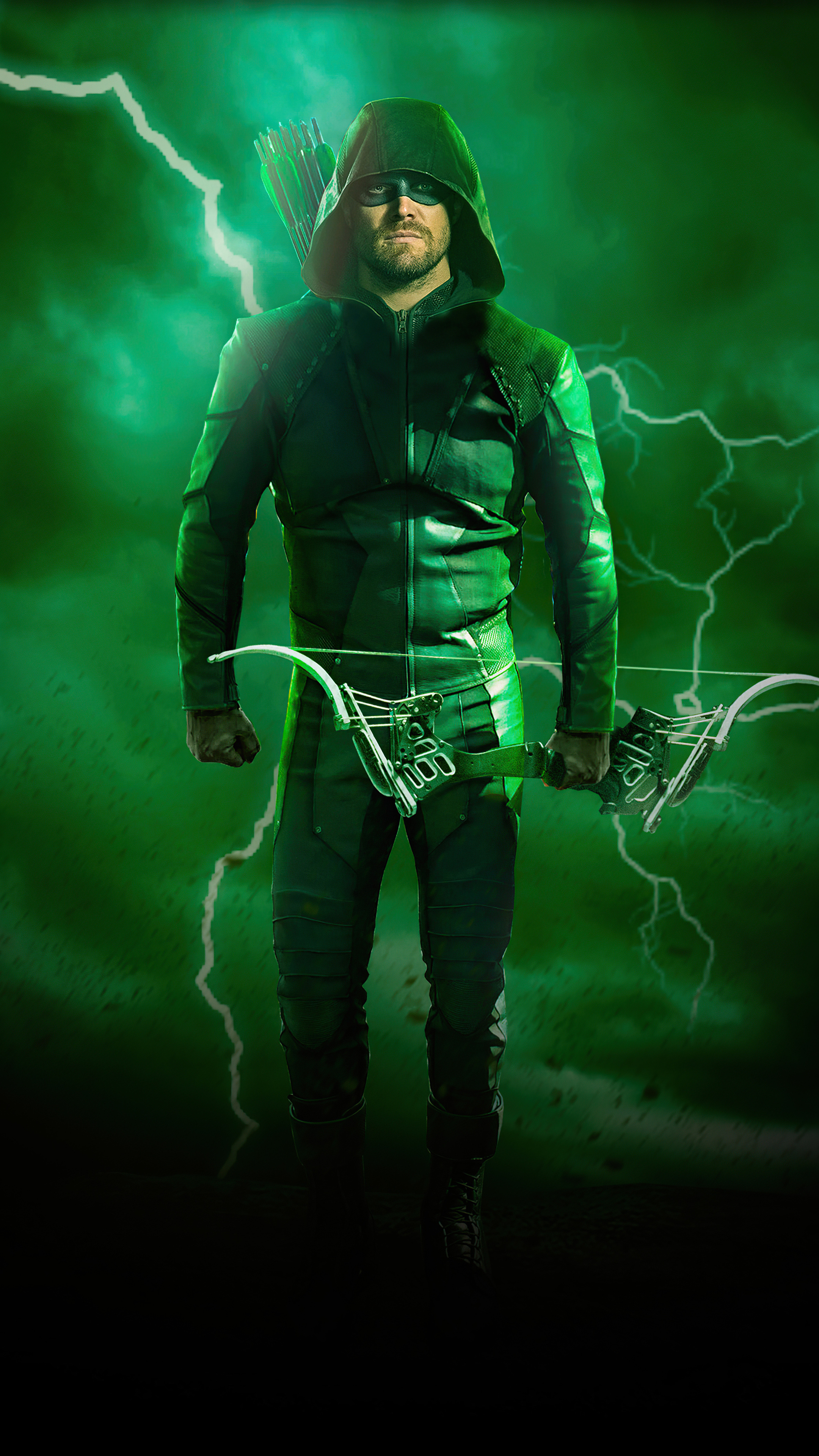 Green Arrow, Flash comics, Sony Xperia, HD wallpapers, 2160x3840 4K Phone