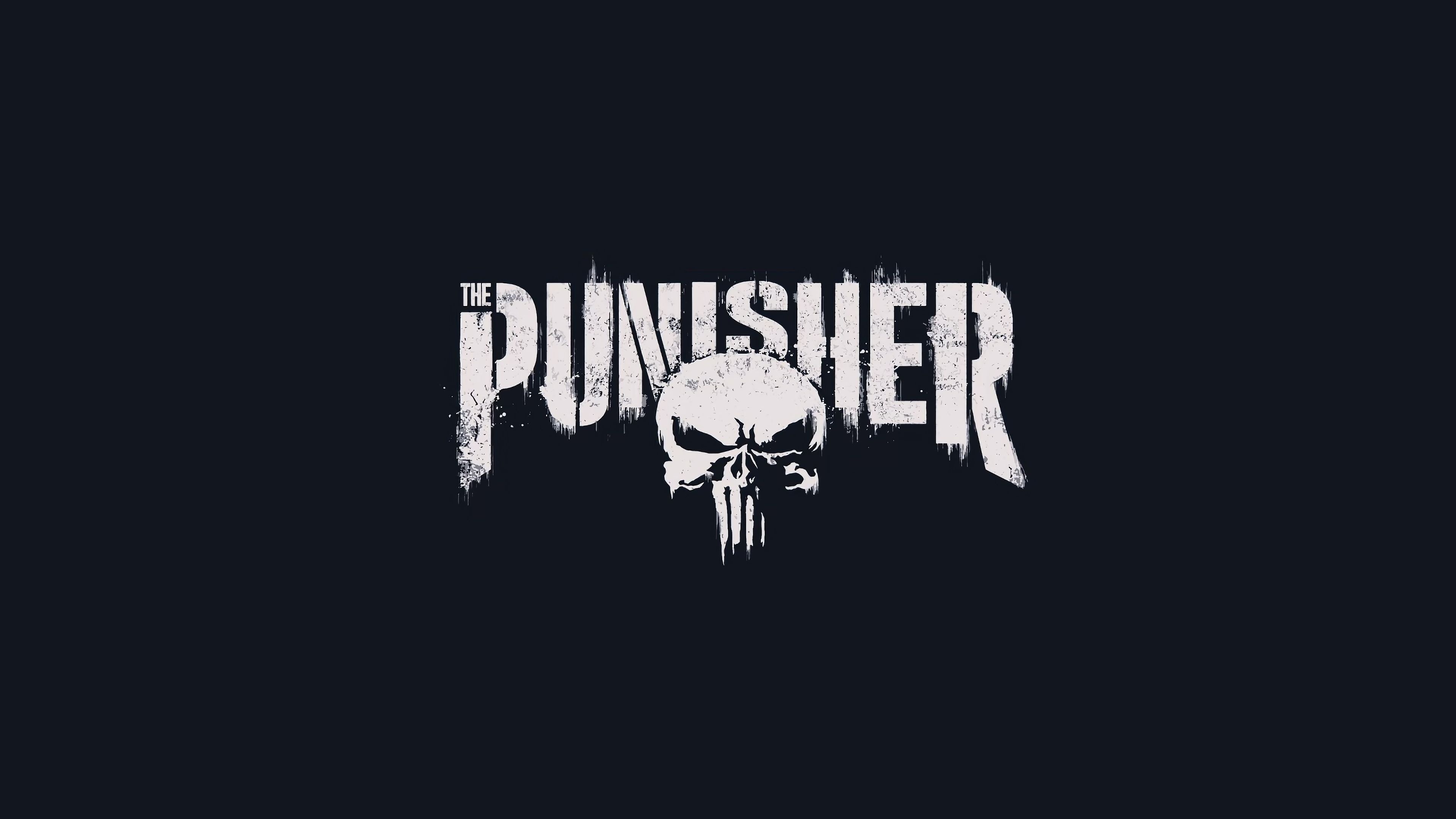 Logo, The Punisher (TV Series) Wallpaper, 3840x2160 4K Desktop