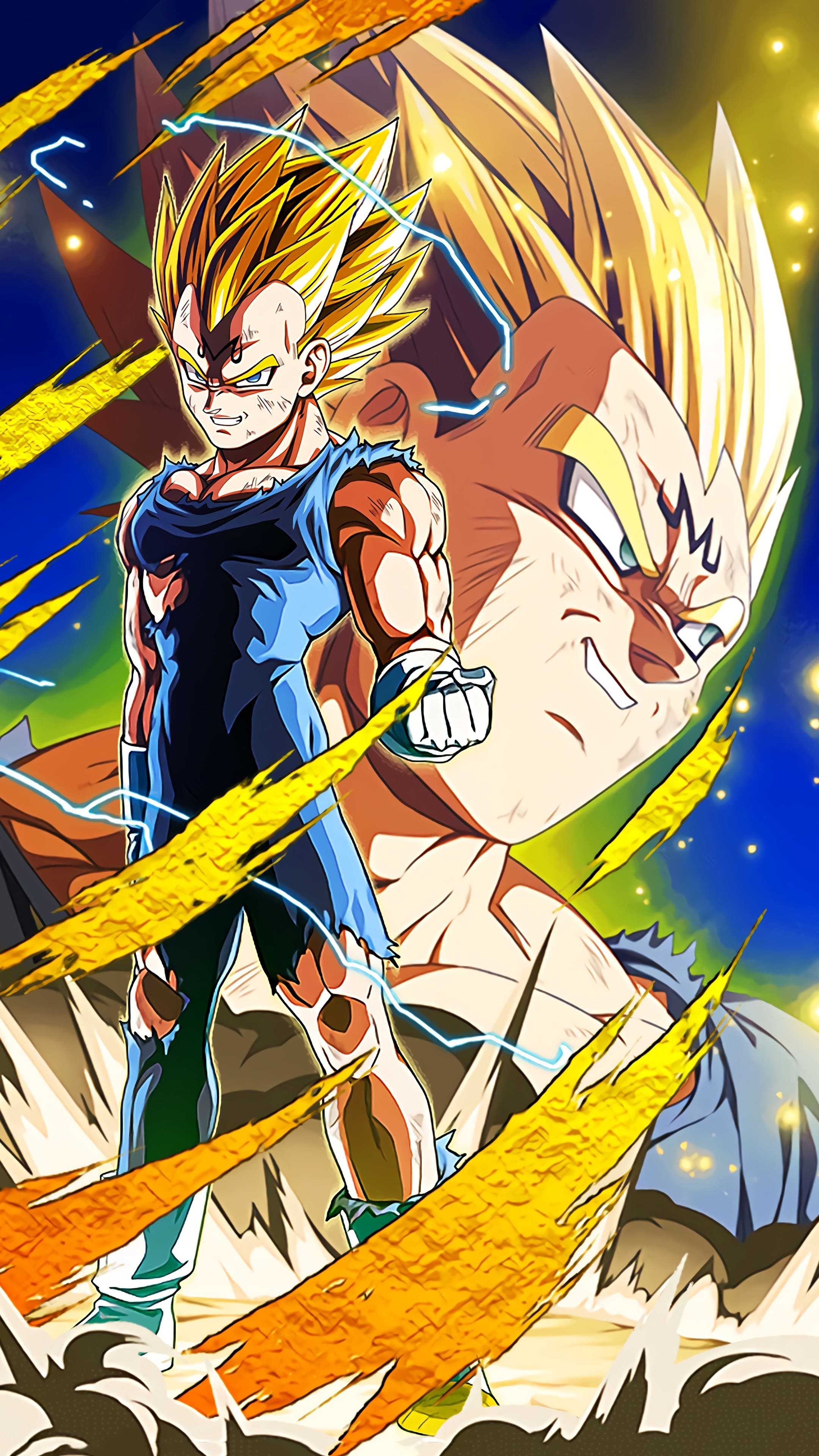 Majin Vegeta Wallpaper, 2160x3840 4K Phone